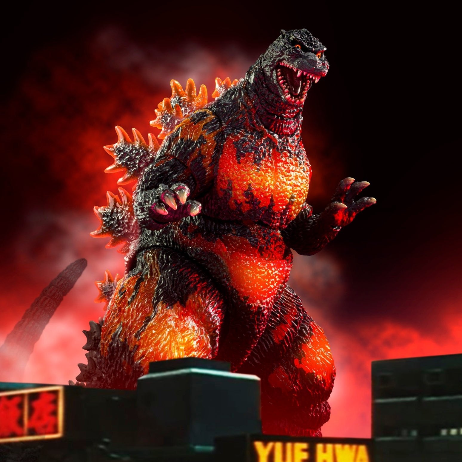 S.H.MonsterArts 1995 Godzilla vs. Destoroyah Burning Godzilla (70th Anniversary Special Version)、mySite、hgirdovlk