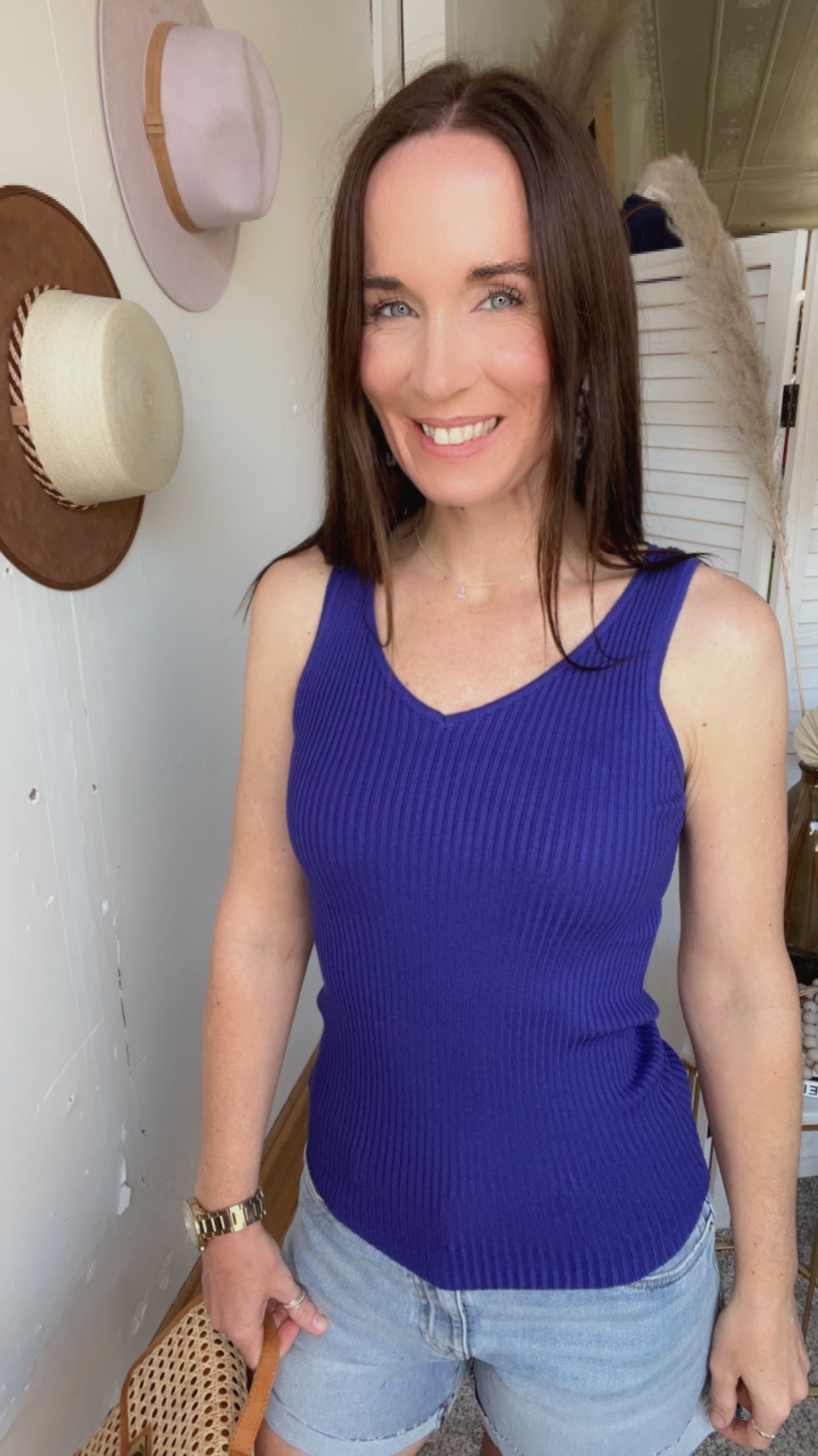 Kalley’s Ribbed Sweater Tank、mySite、garagedoors4me