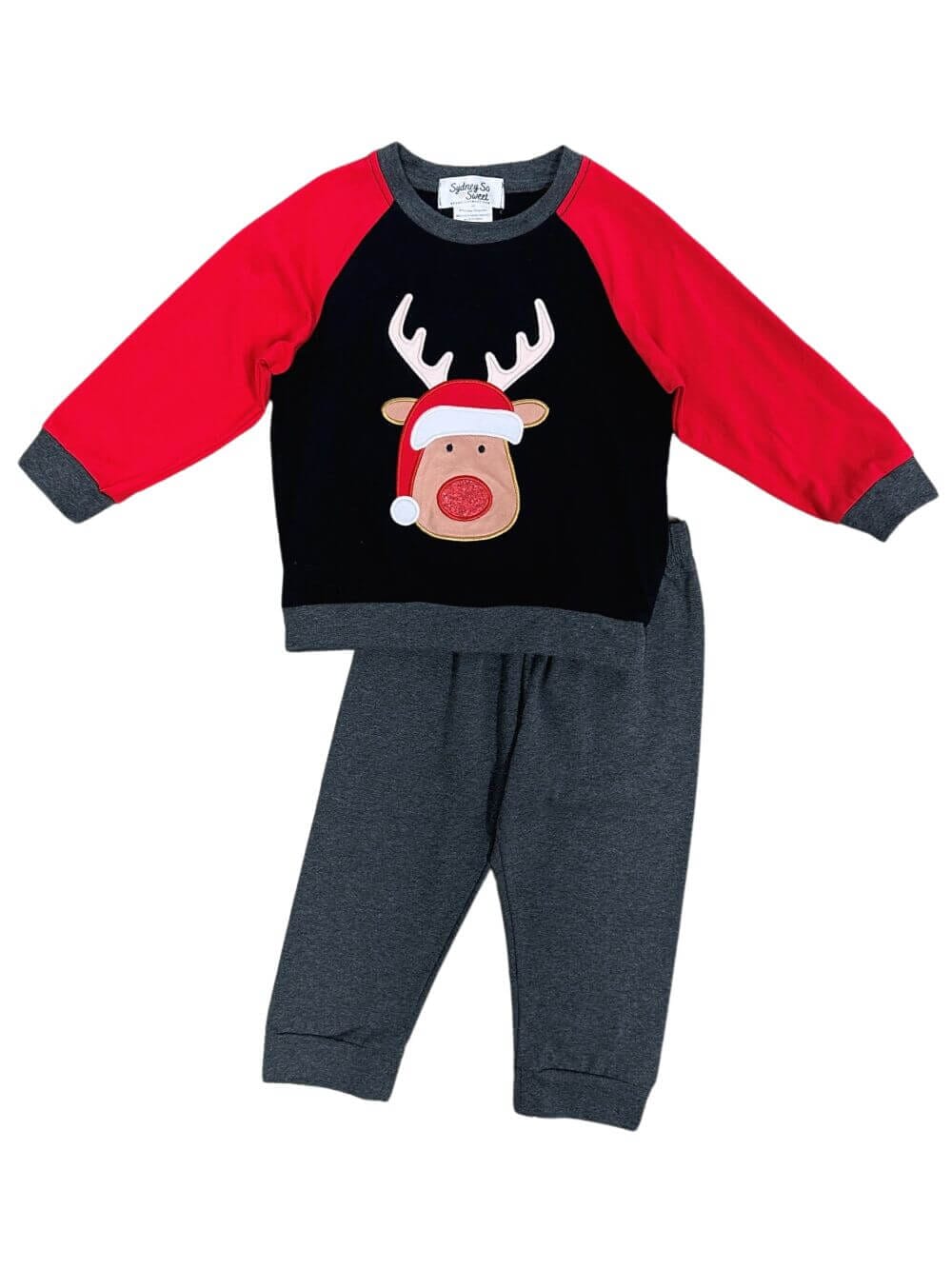 Oh Deer 2 Piece Holiday Reindeer Lounge Set、mySite、camillekostekn