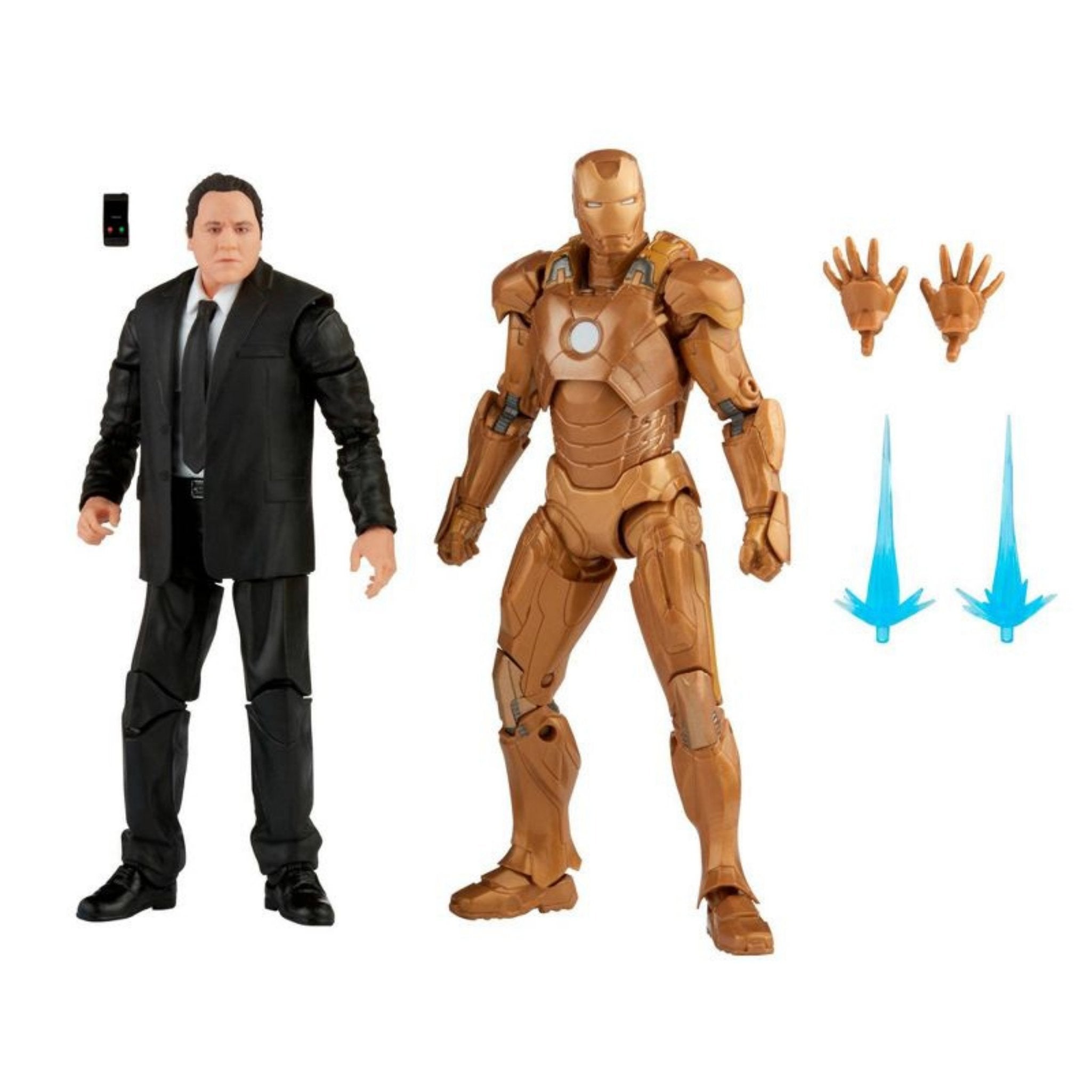 Avengers Infinity Saga Marvel Legends Happy Hogan and Iron Man Mark 21、mySite、hgirdovlk