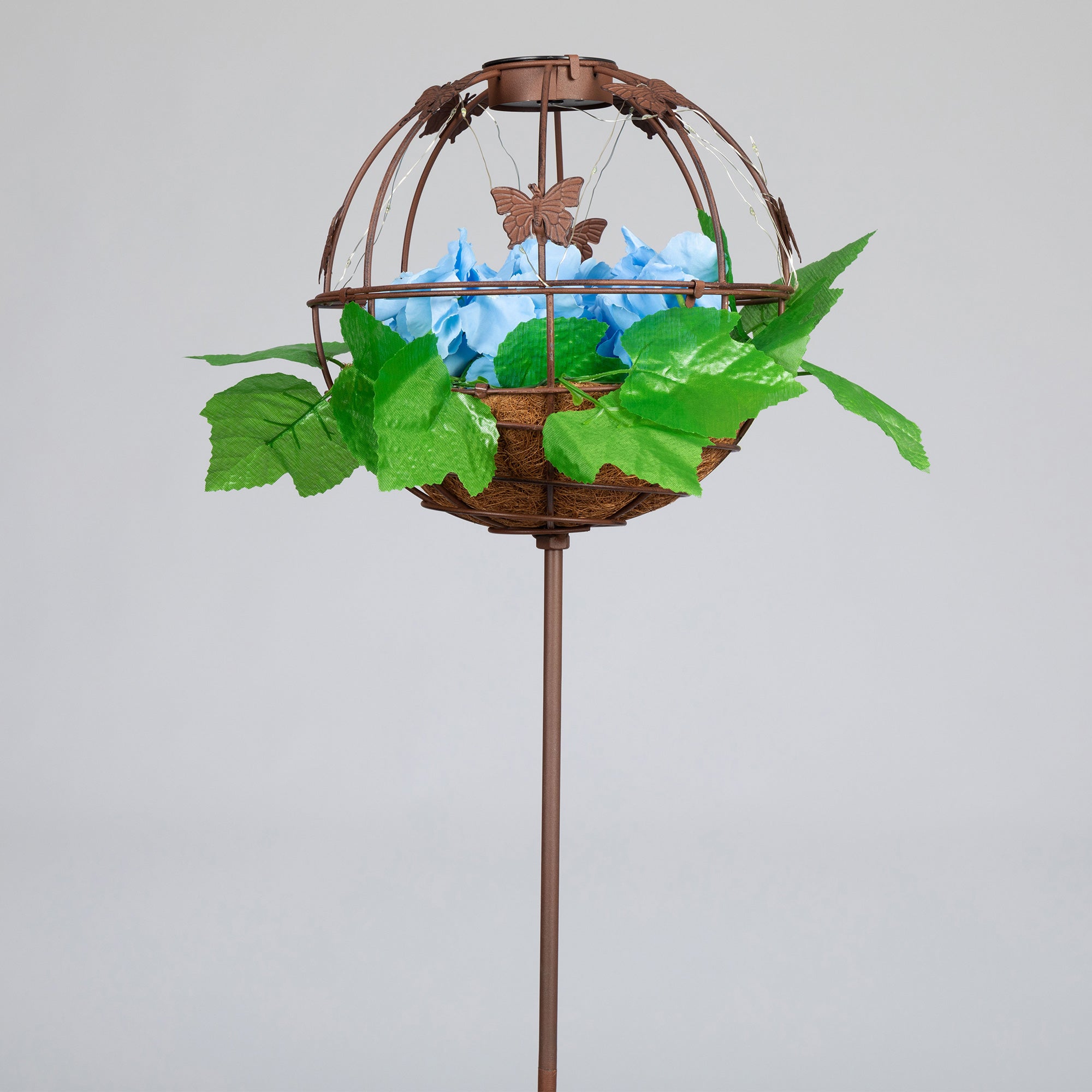 Garden Sphere Solar Planter、mySite、camillekostekn