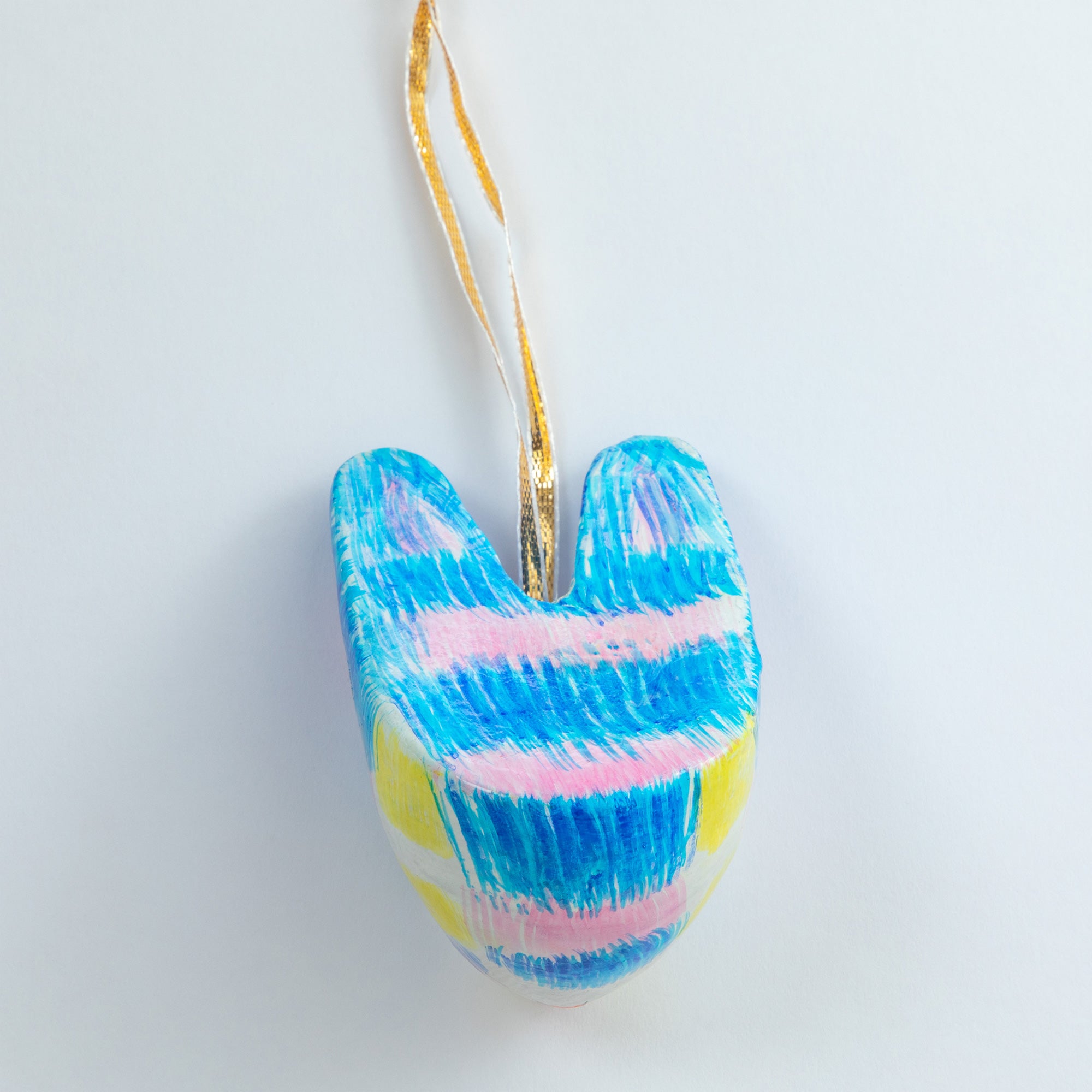 Hand Painted Cat Ornament、mySite、camillekostekn