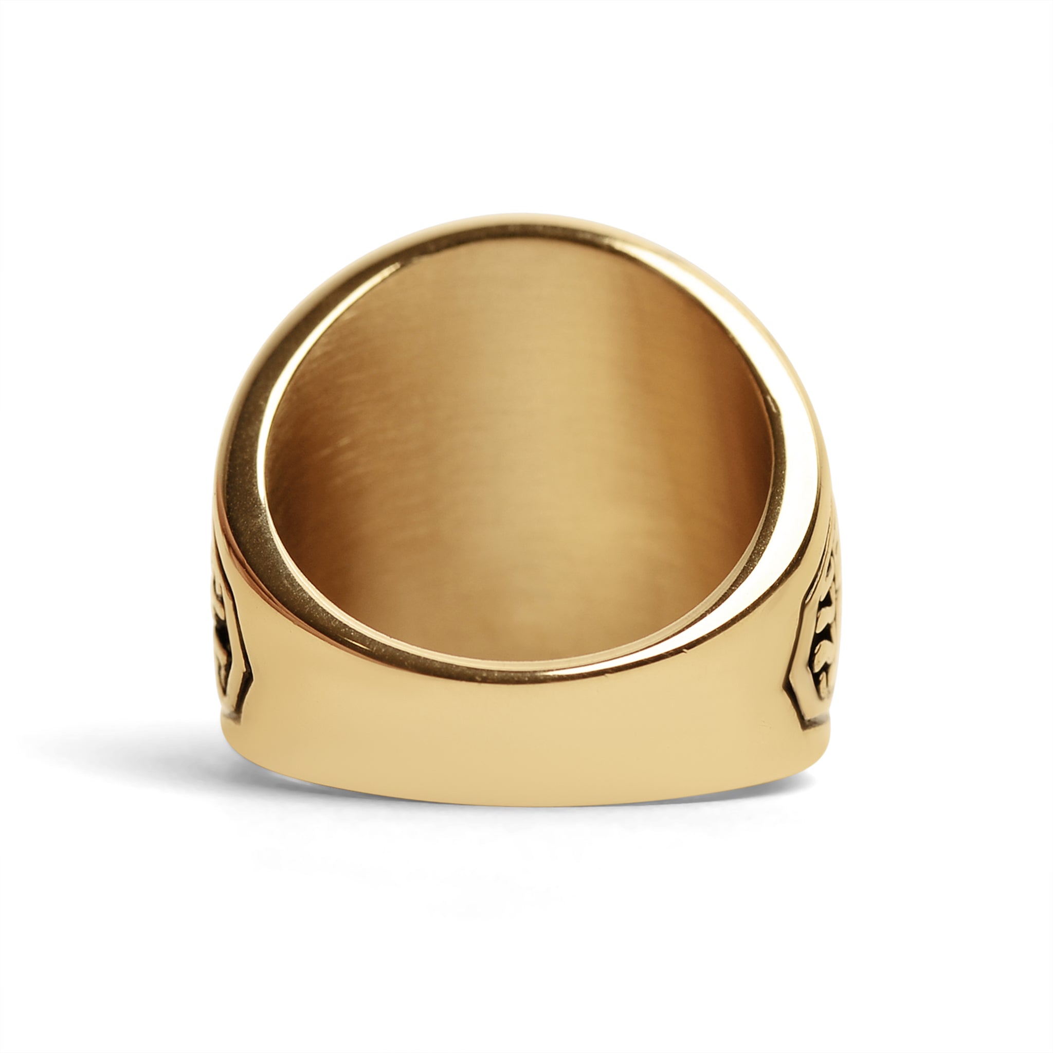 18K Gold PVD Stainless Steel Red Stone United States Marines Ring / MCR6002、mySite、dreamappss