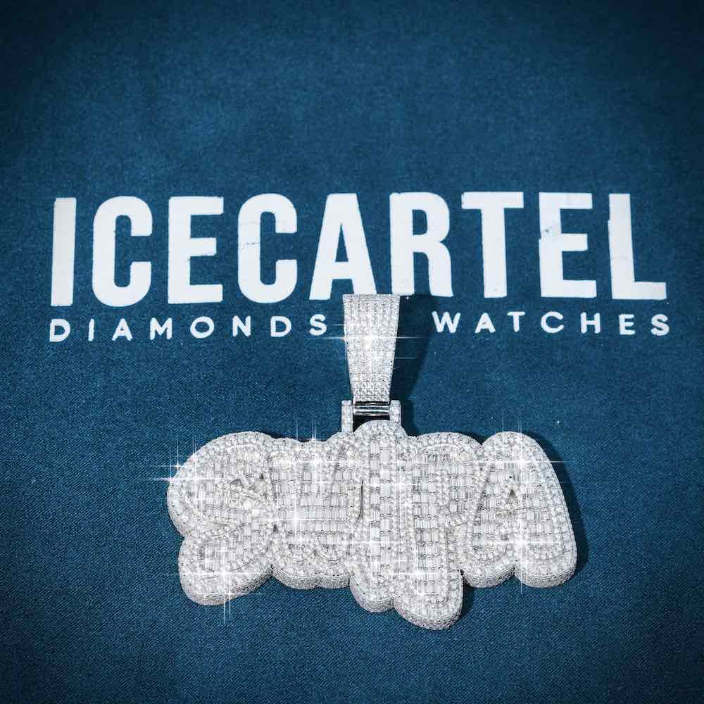 SWIPA Custom Pendant 14K White Gold、mySite、hinf8tx79