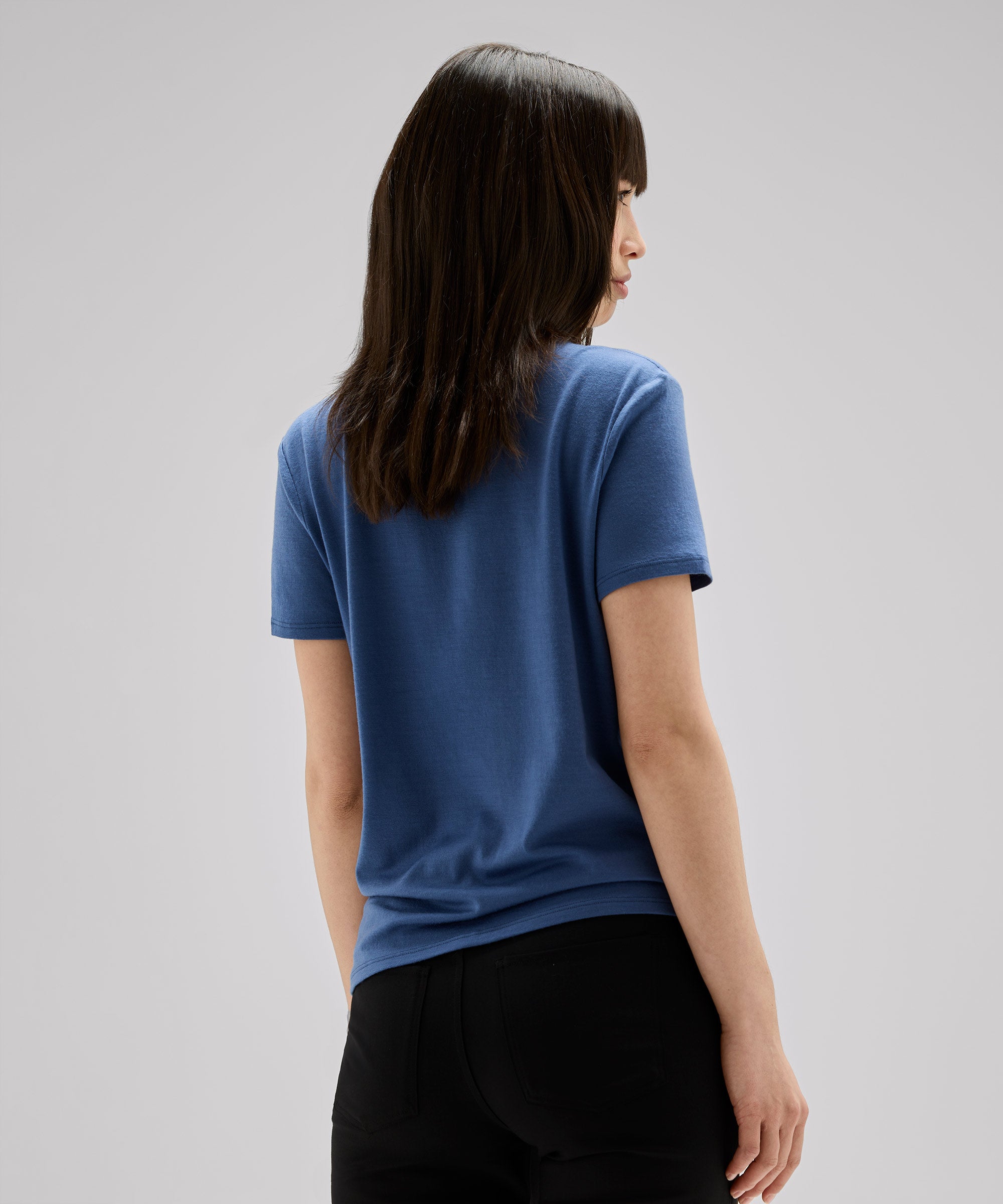 Women's Merino Crew Neck T-Shirt、mySite、noshort