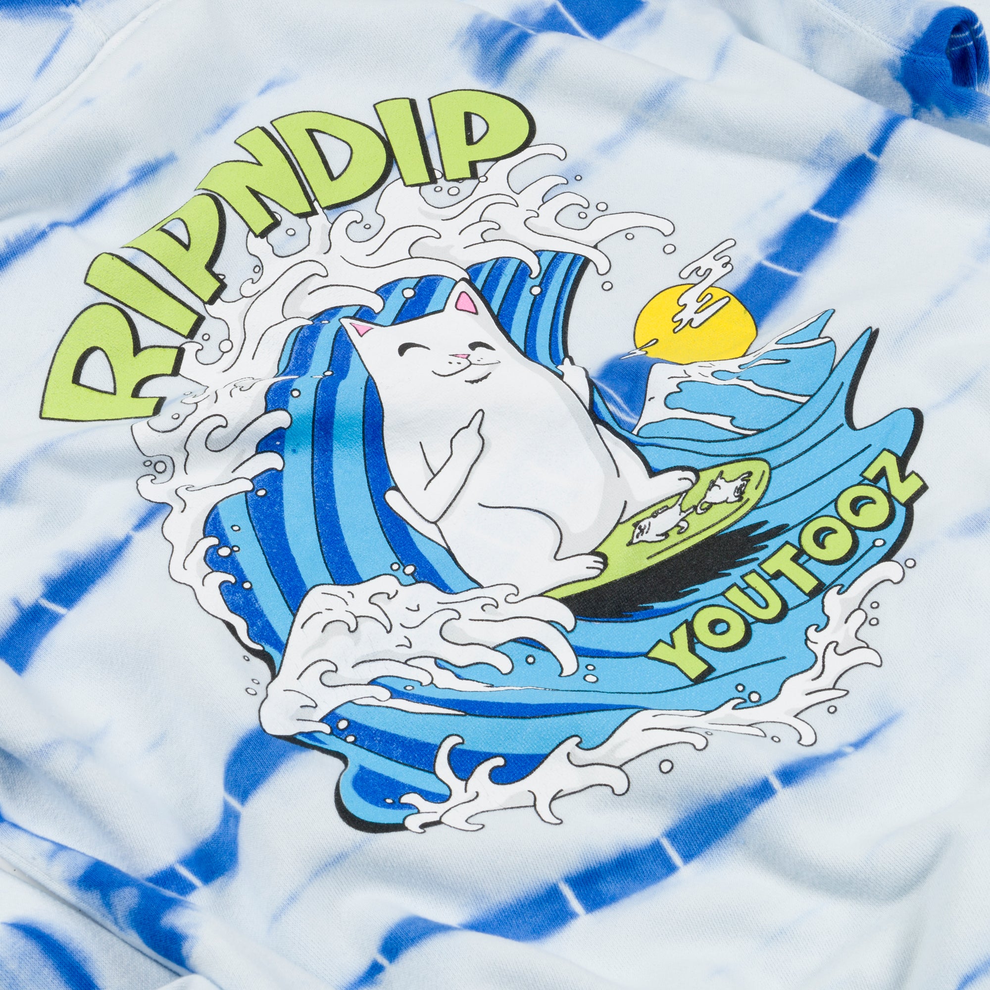  YouTooz Surfer Hoodie (Blue Stripe Dye)、mySite、merchandisen