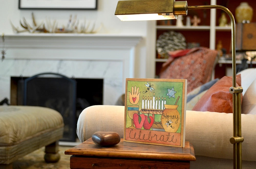 Blessings & Peace Wood 9x9 Plaque、mySite、g9winljtr