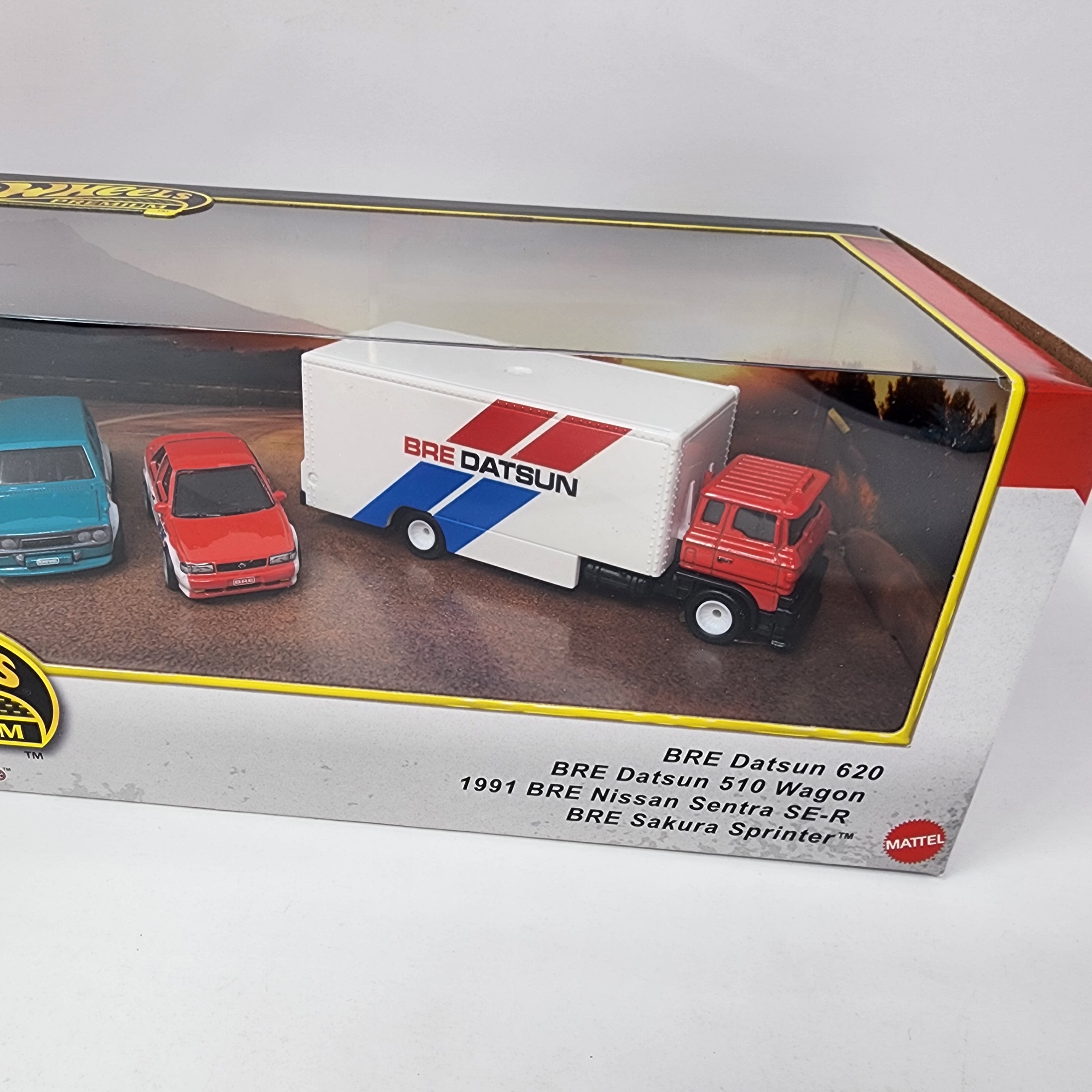 BRE Racing 4 Car Set * 2024 Hot Wheels Diorama Series Case U、mySite、hgirdovlk