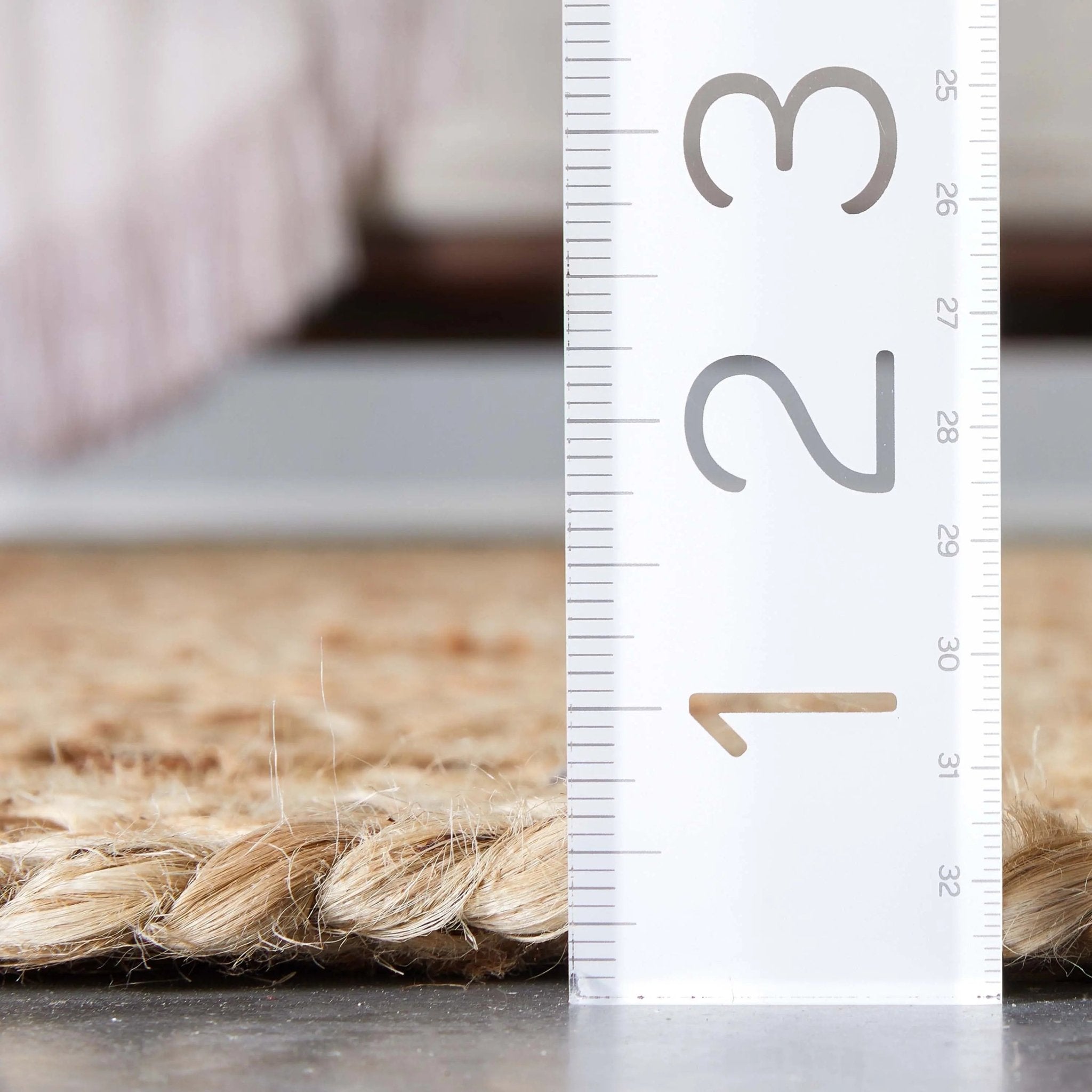 Jemma Natural-Fiber Braided Pattern Natural Hand-Woven Chunky-Textured Rug、mySite、gigharbornorthrealestate