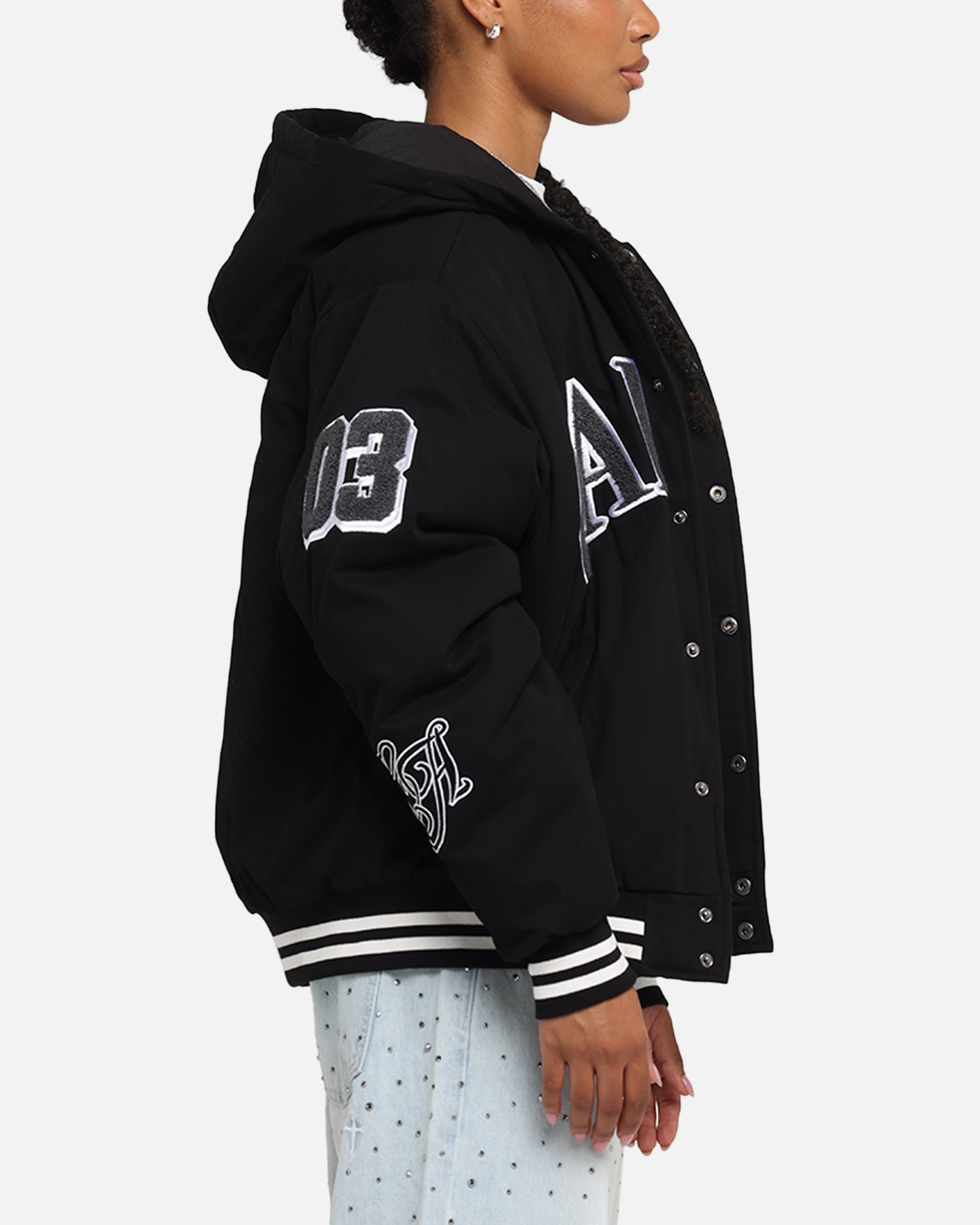 Carre C-Star Varsity Jacket Black、mySite、zt4zffjzw
