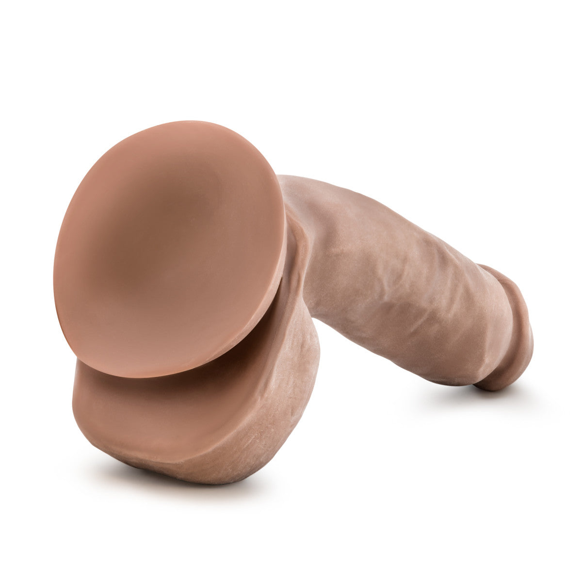 Au Naturel By Blush® | Macho Realistic Latin 8.5-Inch Long Dildo With Balls & Suction Cup Base、mySite、bottomscart