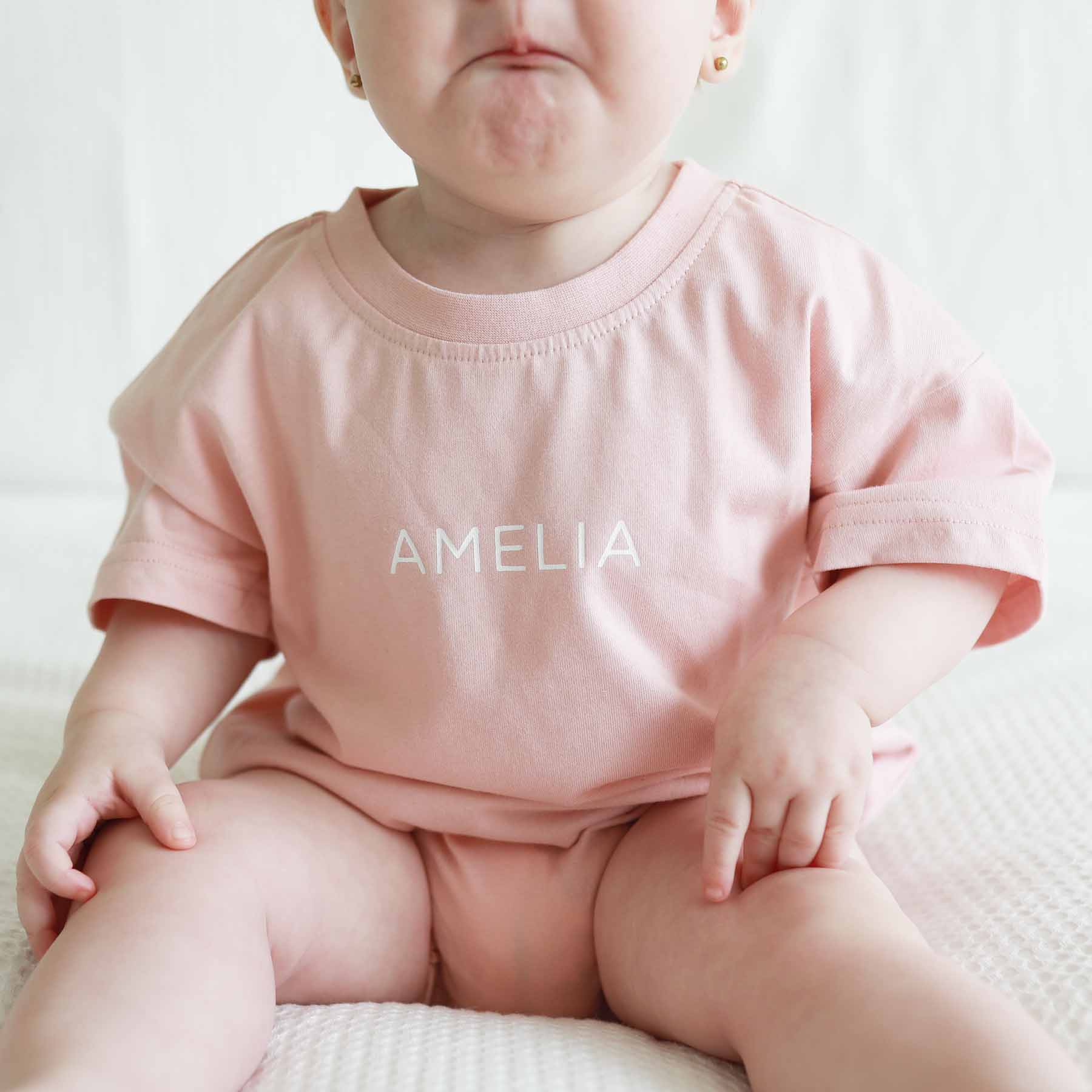  Personalized Short Sleeve Bubble Romper | Sweet & Sassy、mySite、layawaytickets