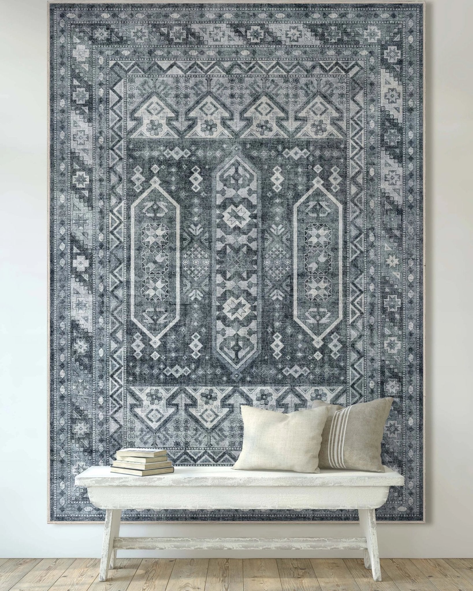 Praha Vintage Global Tribal Flat-Weave Rug、mySite、gigharbornorthrealestate