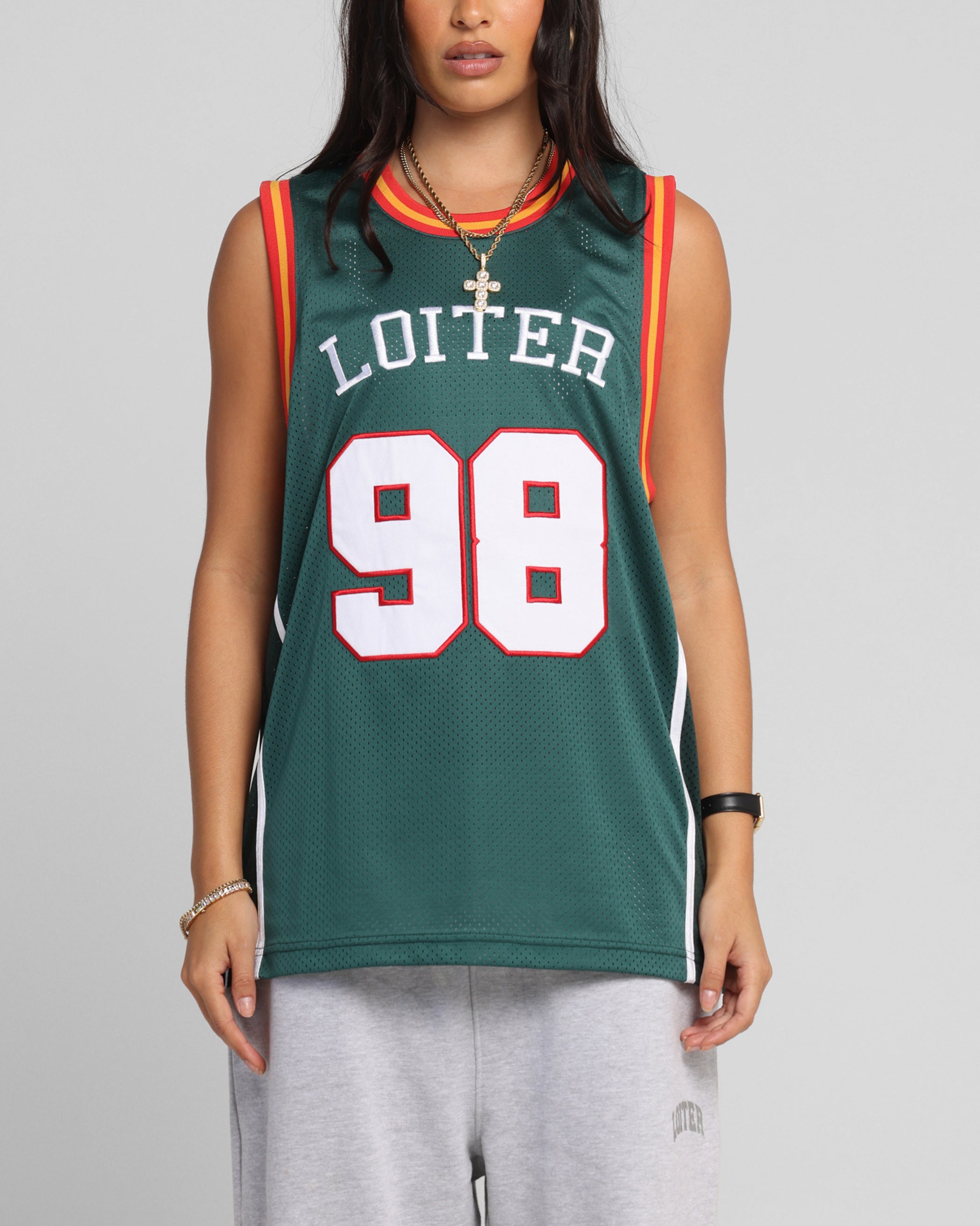 Loiter Midway Jersey Green、mySite、zt4zffjzw