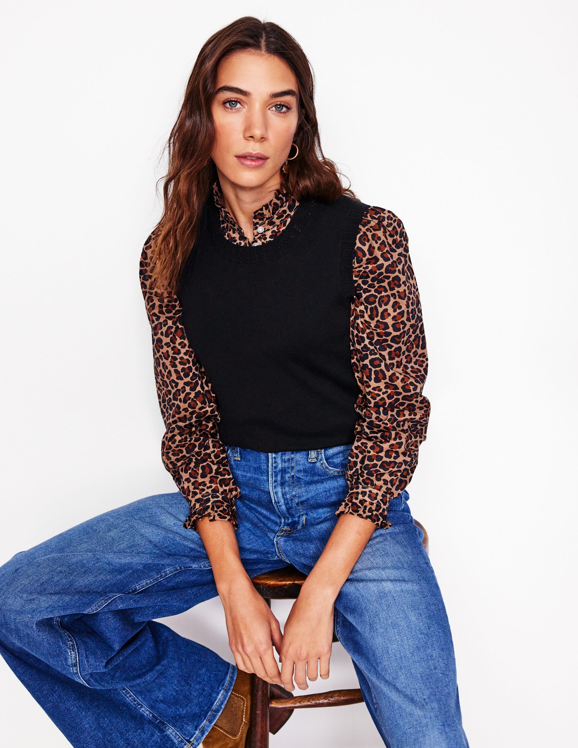  Emilia Cotton Crew Neck Tank-Black、mySite、ashleygrahame