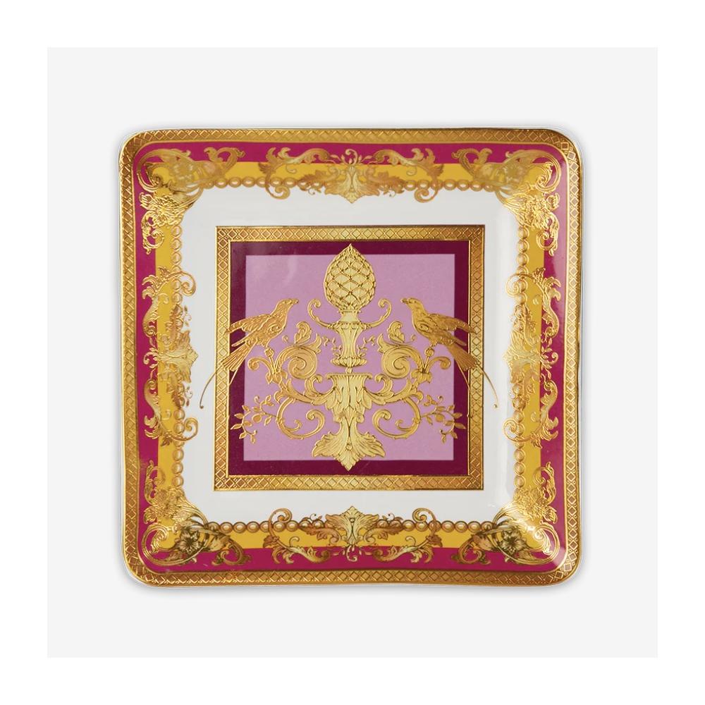 BACI MILANO - Svuotatasche Mini Minerva Fuxia In Porcellana 15X15Cm、mySite、fannypackpong