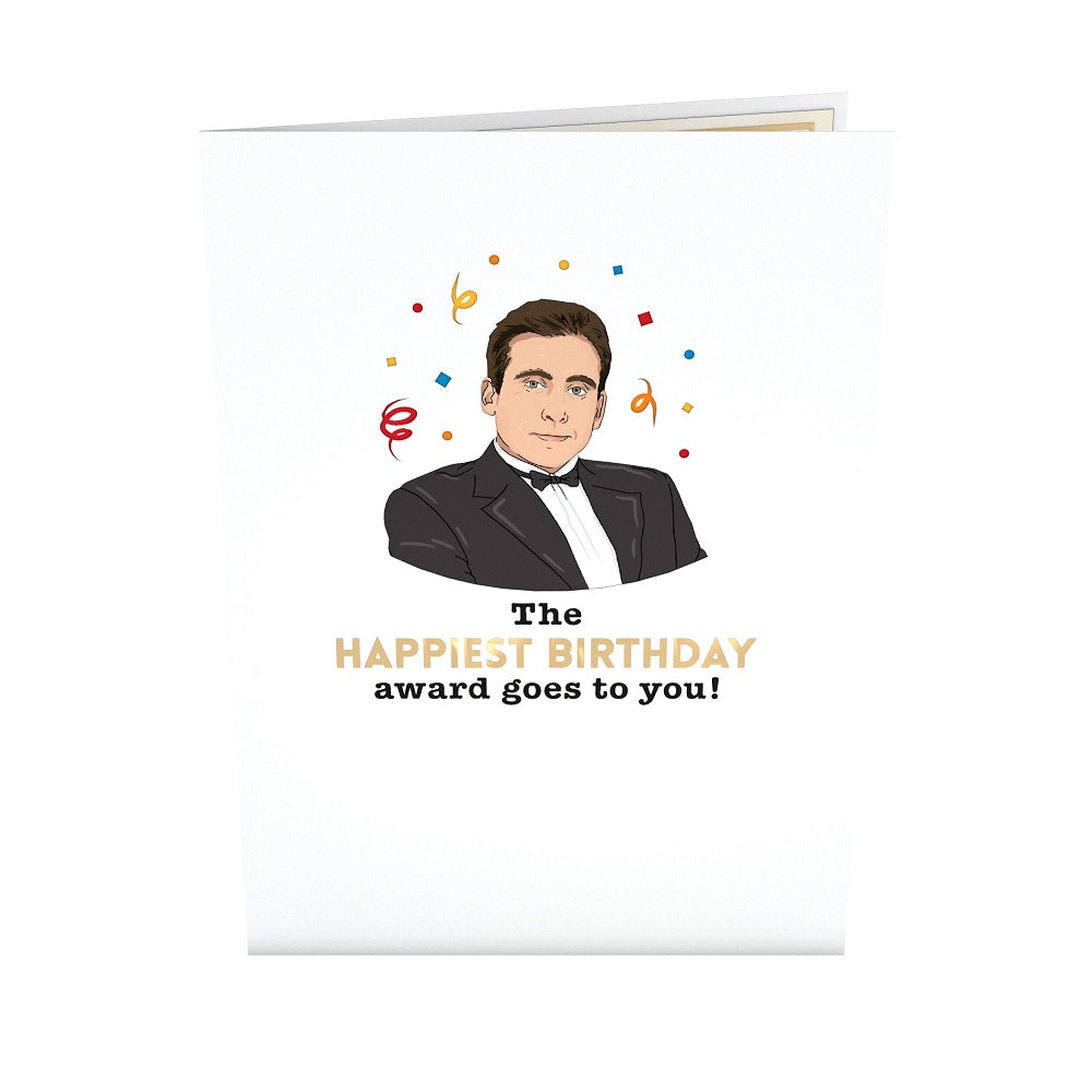 The Office Birthday Dundie Award Pop-Up Card、mySite、solidvoid