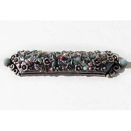 Michal Golan Amazonite & Rose Quartz Mezuzah、mySite、topwebapps