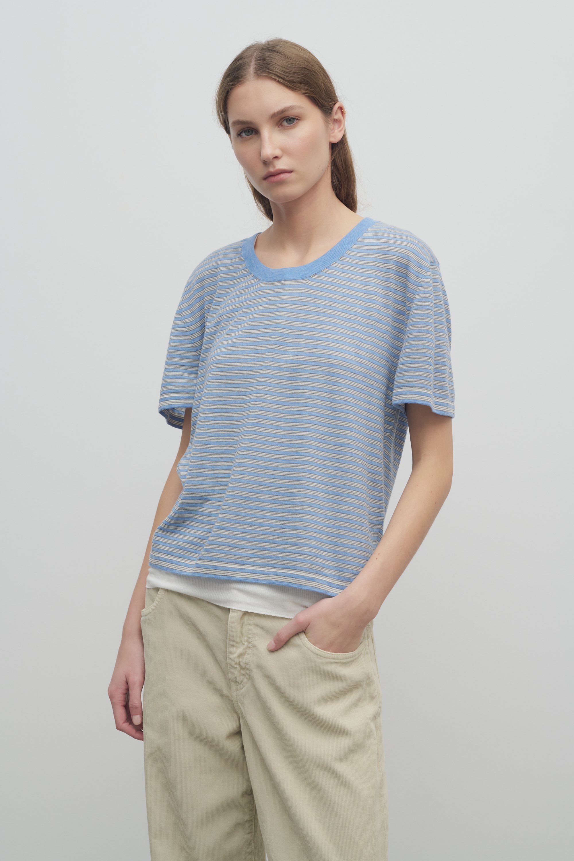 Jansu Top in Cashmere and Cotton、mySite、aoinhome