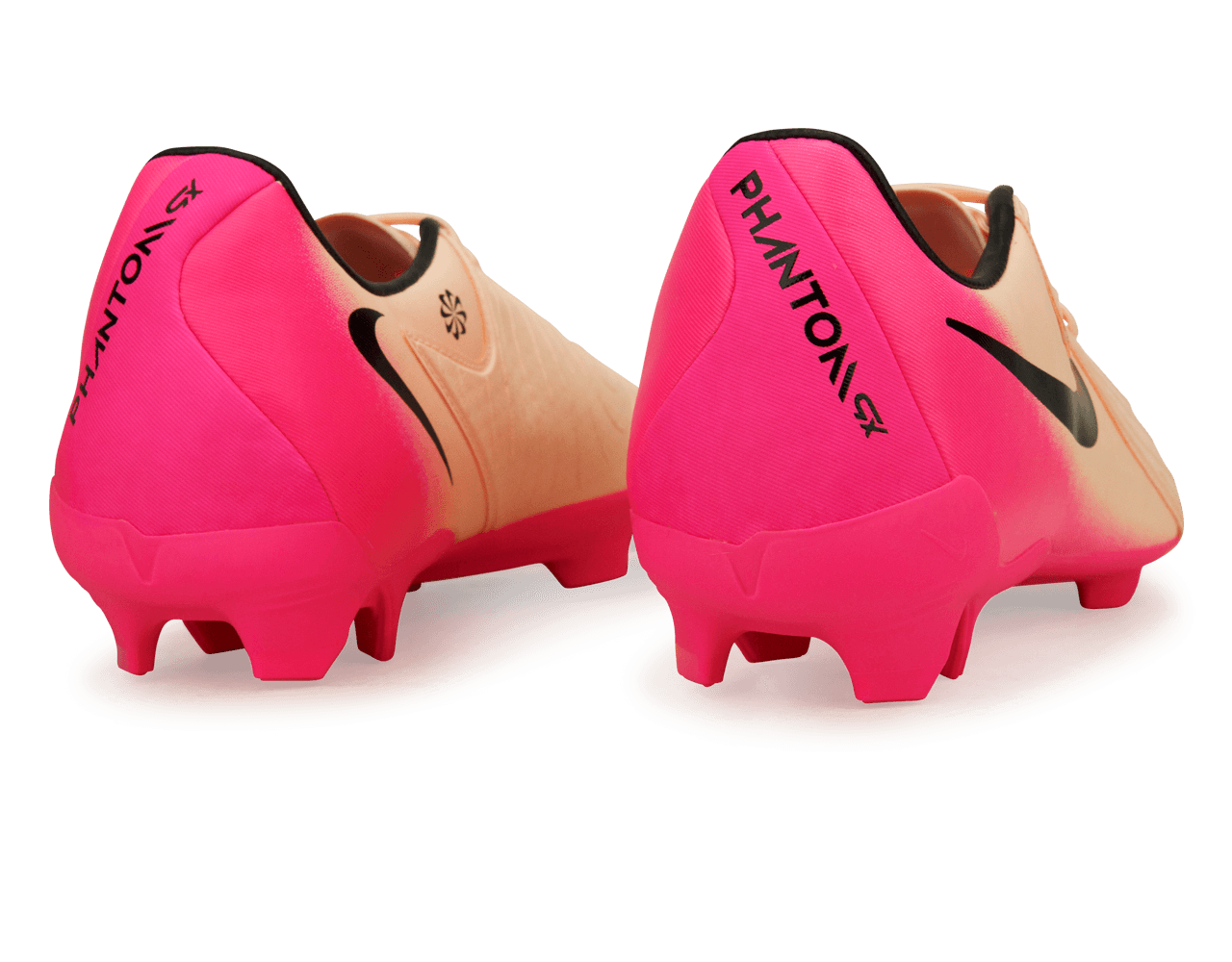 Nike Men's Phantom GX II Academy FG/MG Crimson Tint/Pink Blast、mySite、noshort