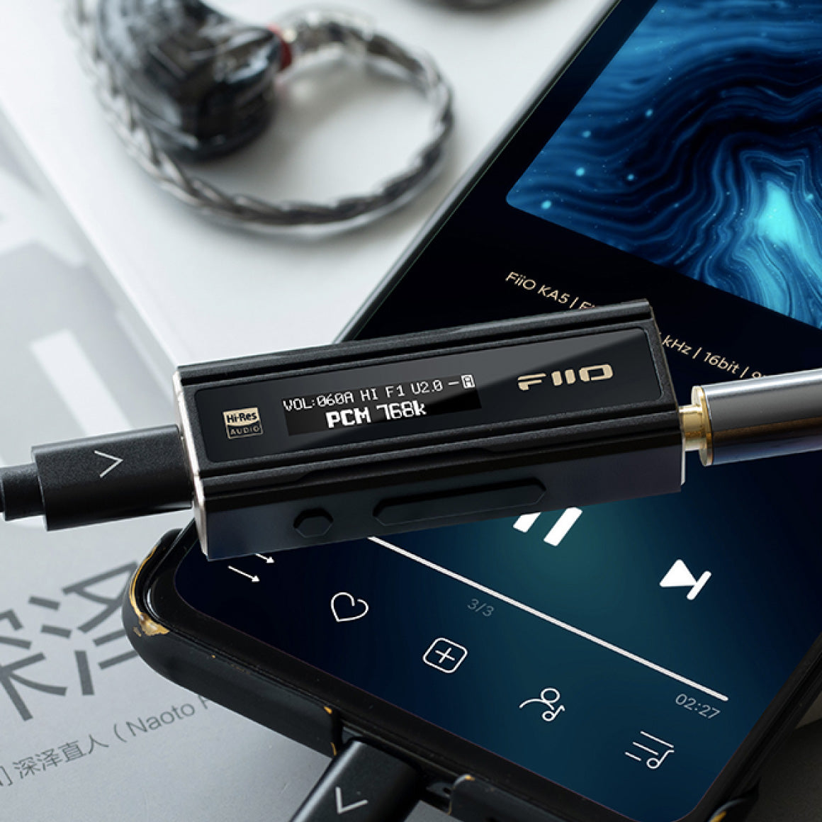  FiiO - KA5、mySite、merchandisen