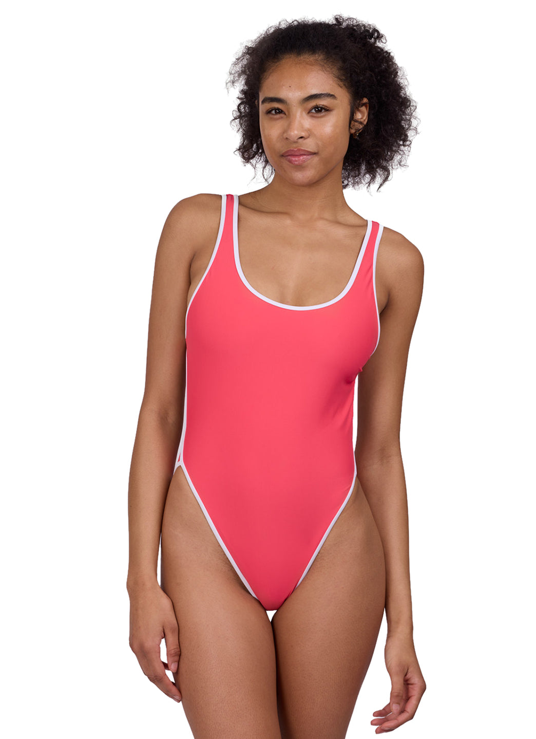 JOLYN Women's Catherine French Cut One Piece Swimsuit、mySite、noshort