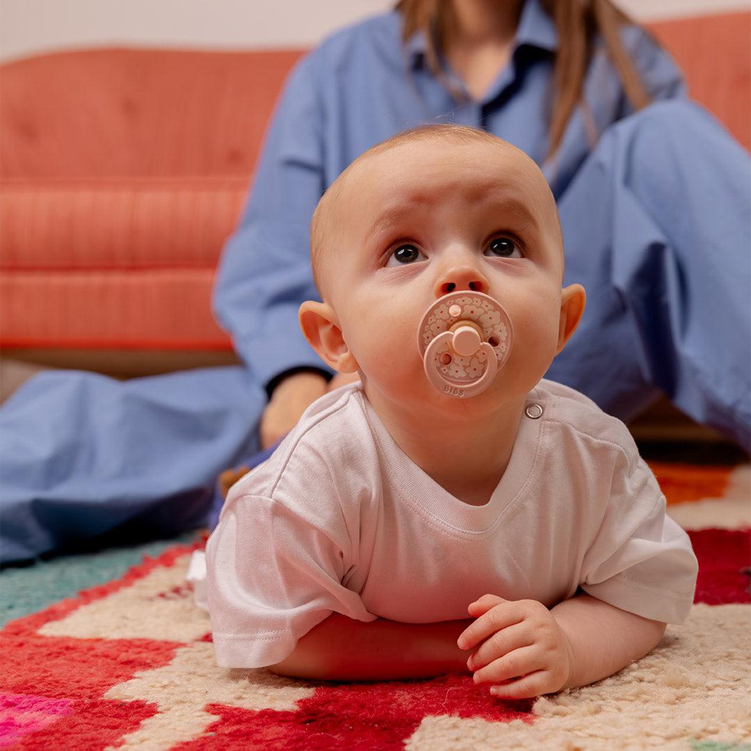  BIBS Studio Latex Pacifier - 2 Pack - Blush Mix - Jasmine、mySite、merchandisen