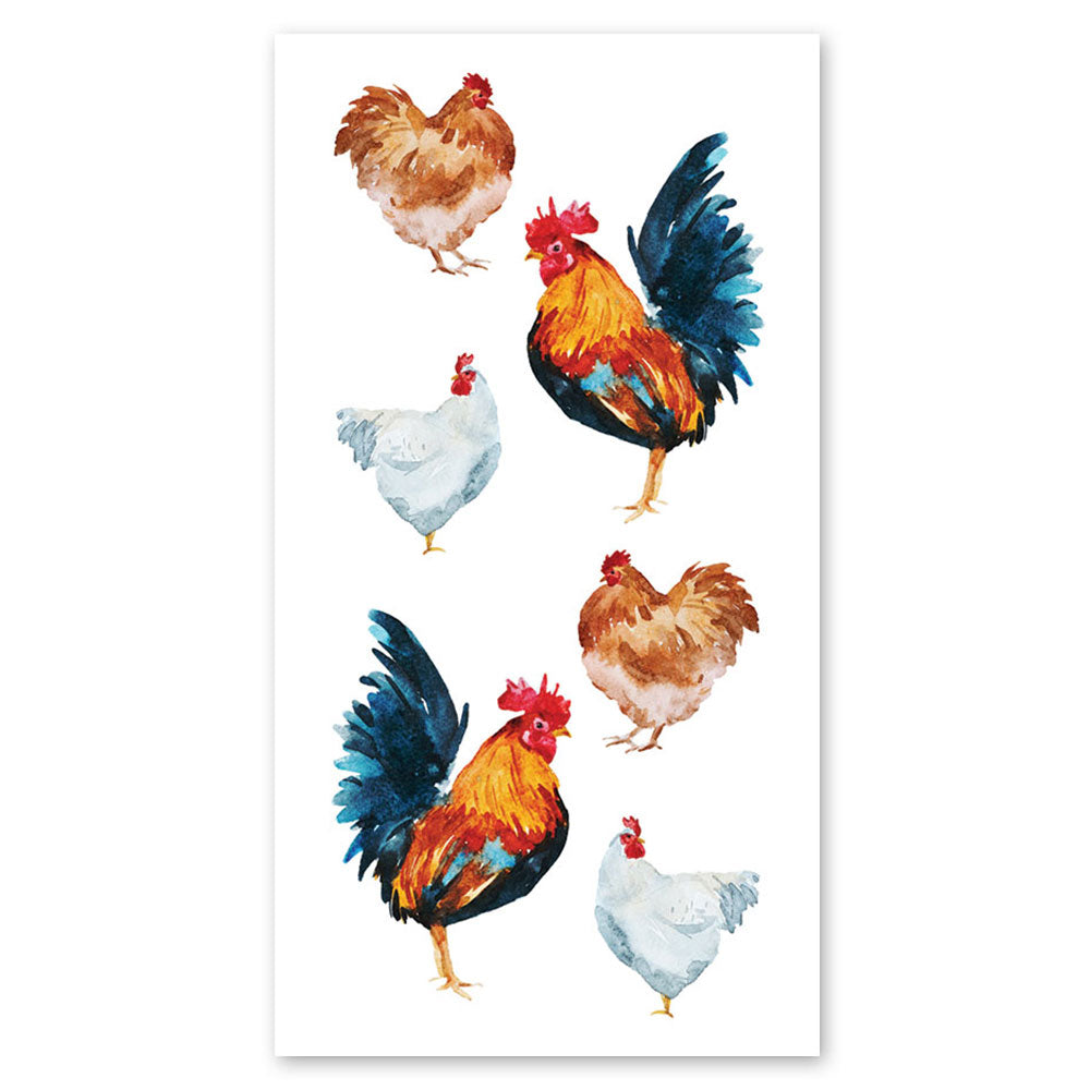  Watercolor Chickens Stickers、mySite、ghnorth