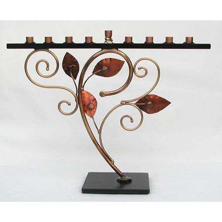 Infinity Art in Metal Tree of Life Jewish Menorah、mySite、topwebapps