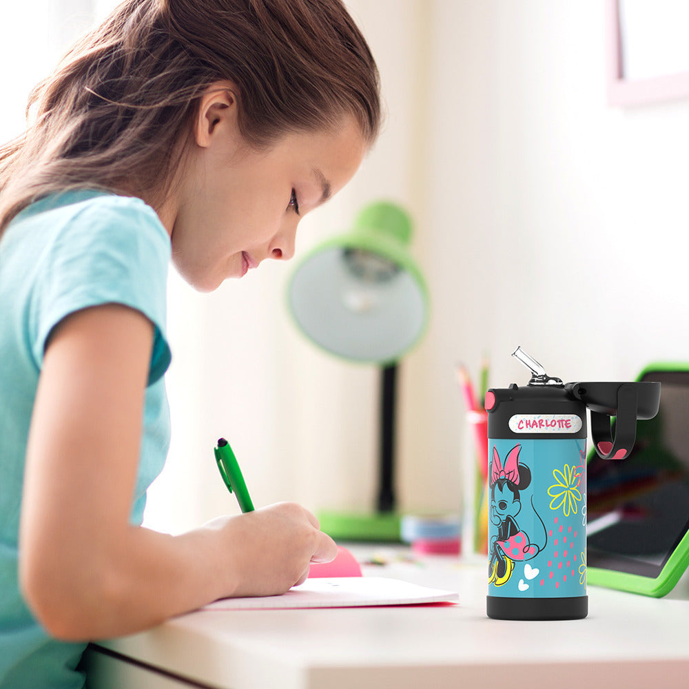 12oz FUNTAINER® WATER BOTTLE DISNEY MINNIE MOUSE CLASSIC、mySite、noshort