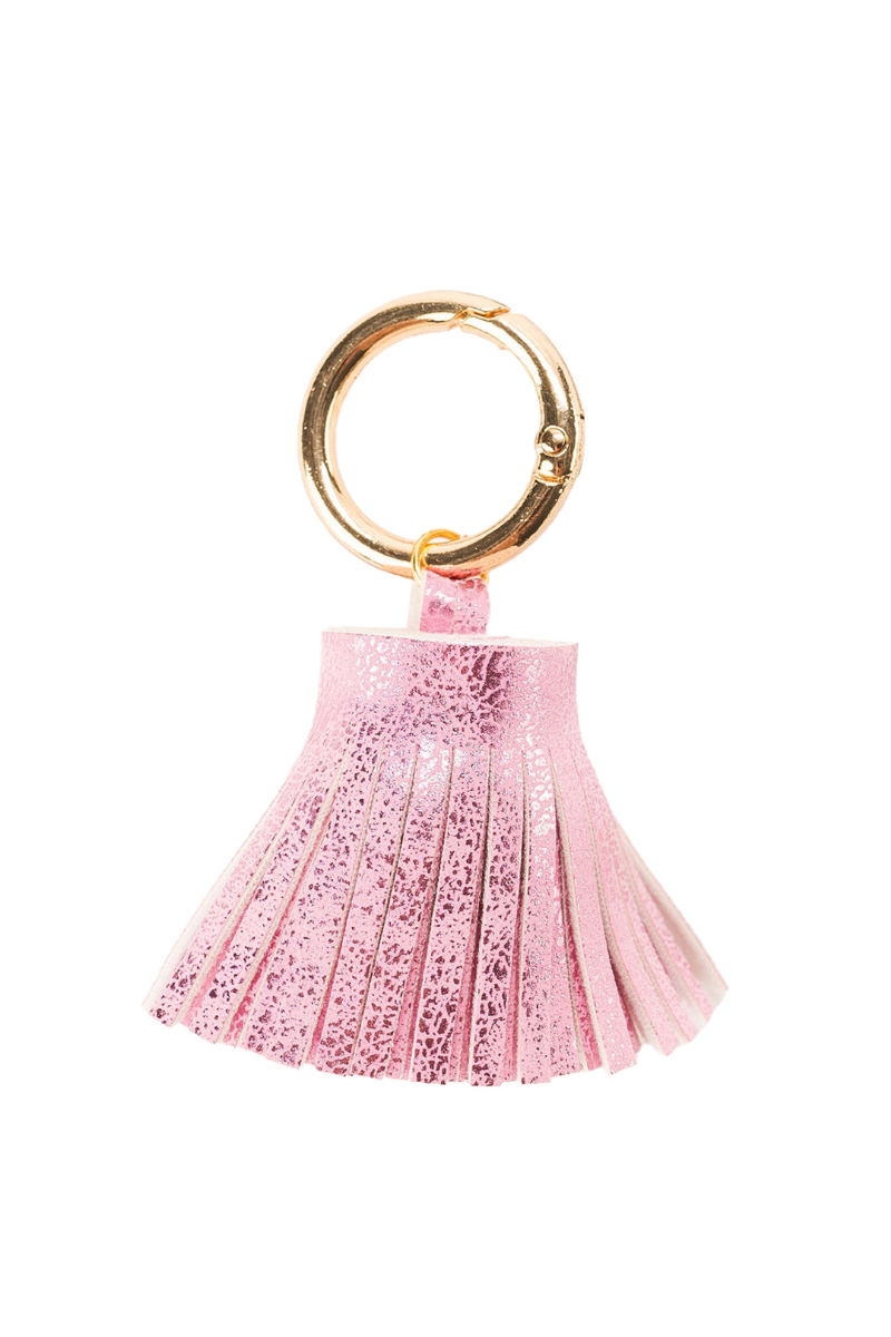Metallic Leather Tassel - Pink、mySite、hinf8tx79