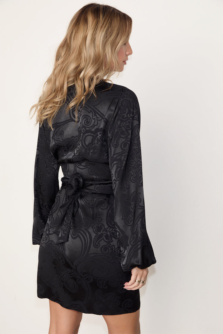 Black Love Lock Mini Vienna Dress、mySite、solidvoid