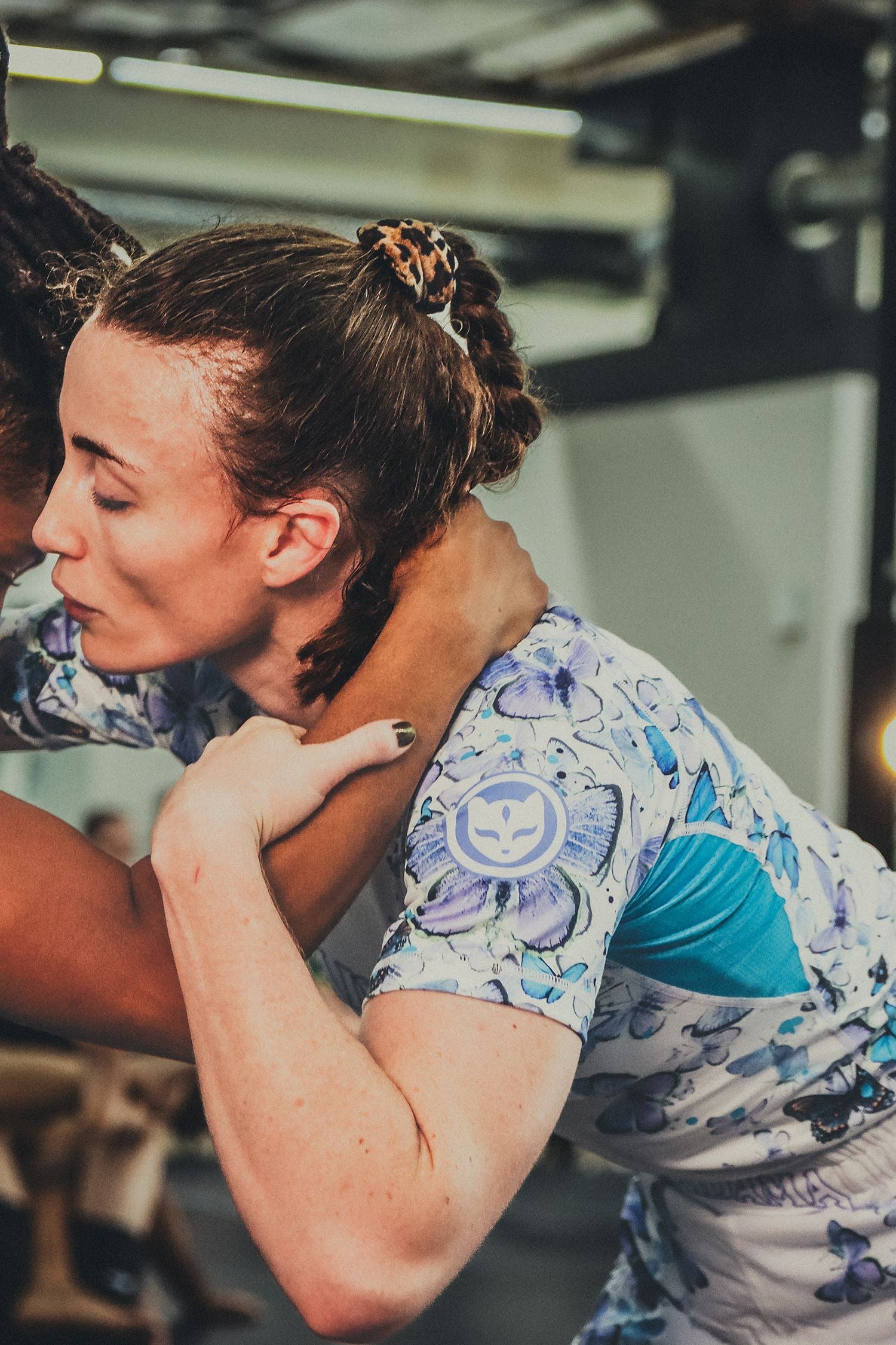 Women's Lyzz Mitrovic Butterfly Jiu Jitsu Rashguard - Short Sleeve、mySite、gigharbornorthrealestate