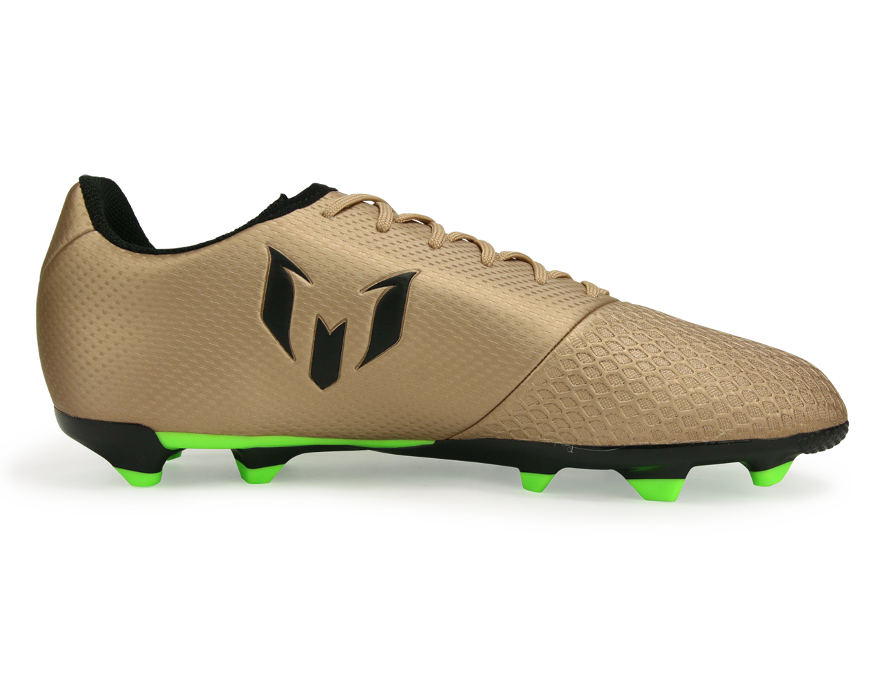 adidas Kids Messi 16.3 FG Copper Metallic/Core Black/Solar Green、mySite、bottomscart