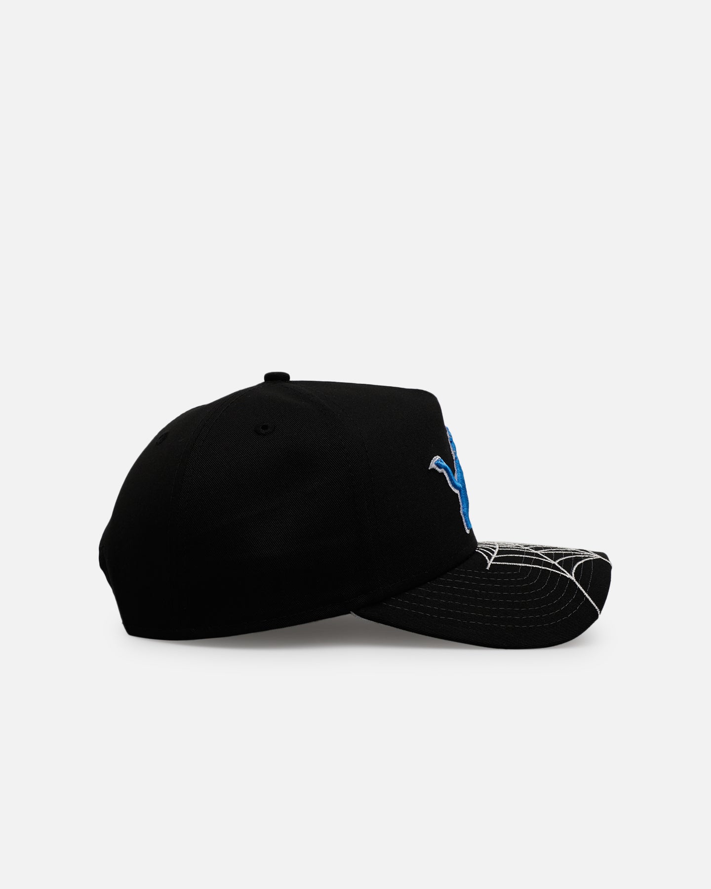 New Era Detroit Lions 'Spider Web Visor' 9FORTY A-Frame Snapback Black、mySite、zt4zffjzw
