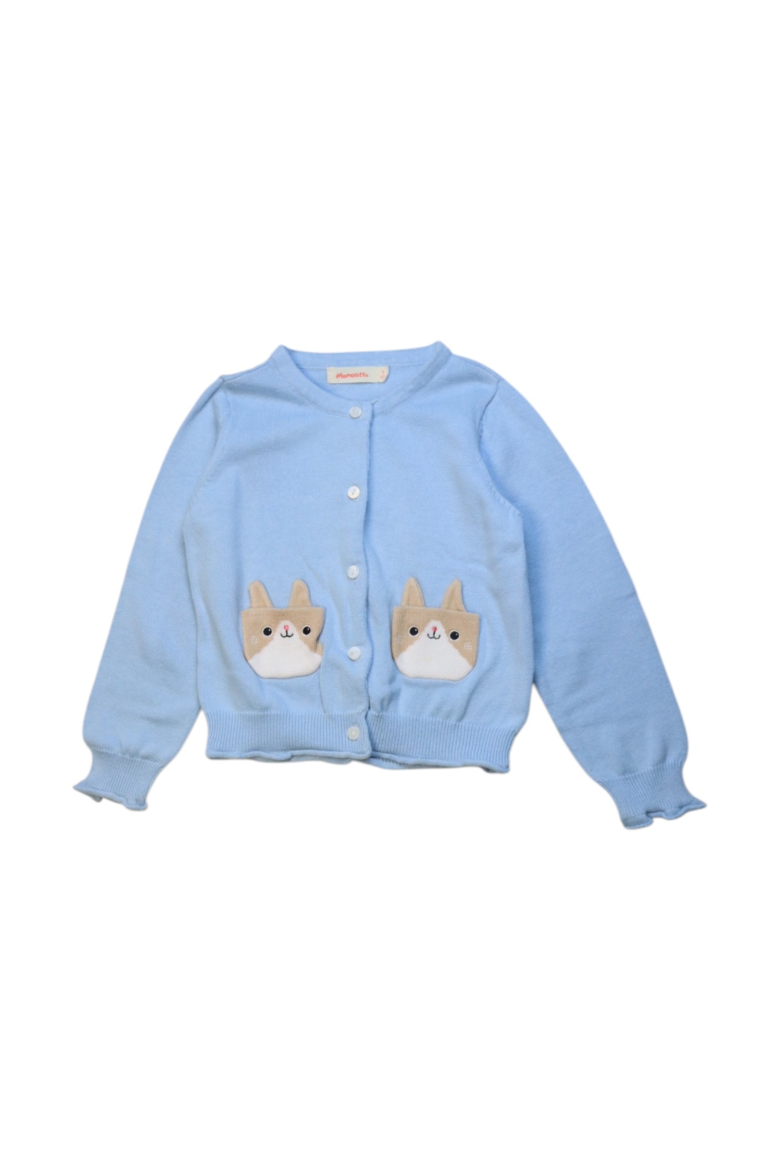 Momonittu Animal Cardigan 4T、mySite、g9winljtr