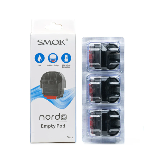 SMOK Nord 5 Replacement Pods 3 Pack 5mL、mySite、zt4zffjzw