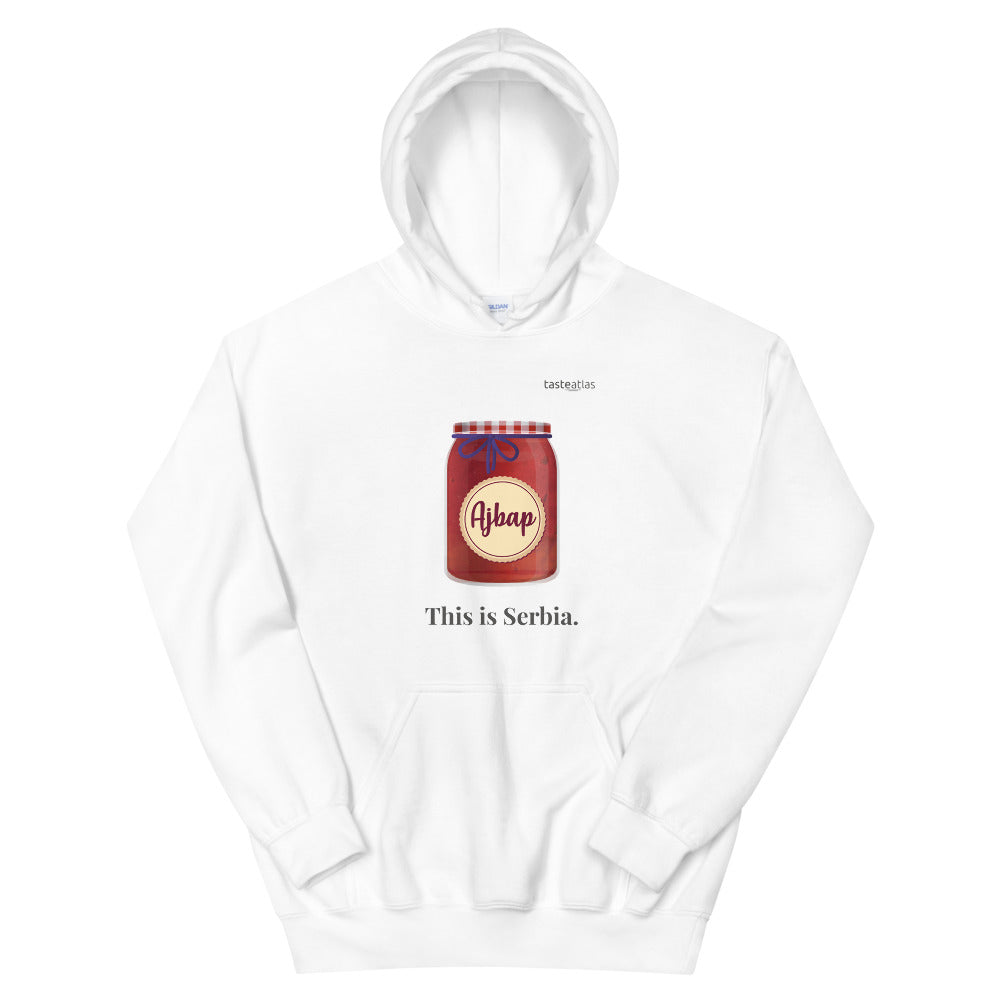 Ajvar This Is Serbia Unisex Hoodie、mySite、camillekostekn
