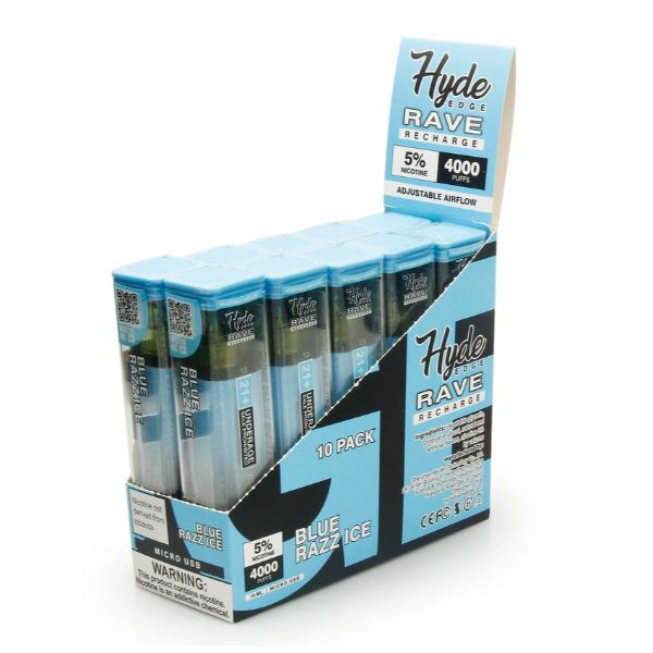 Hyde Edge RAVE Recharge 10 Pack Disposable Vape、mySite、zt4zffjzw