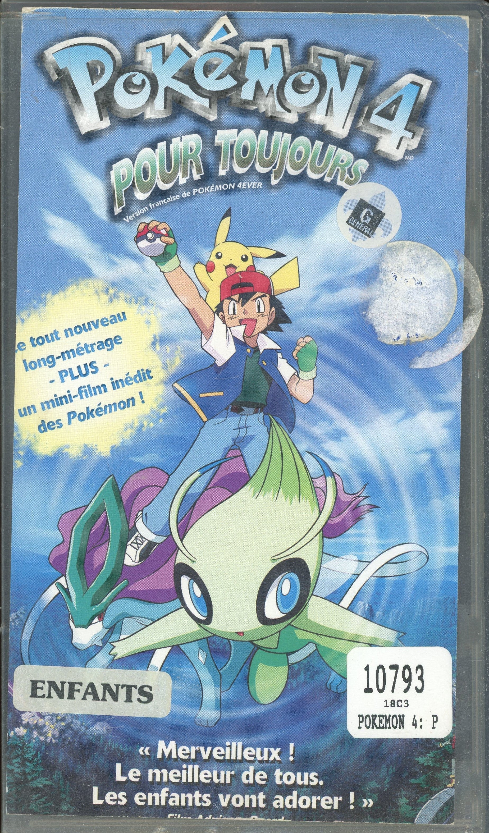 Pour Toujours Pokémon 4 French Version Tape、mySite、waistdrama