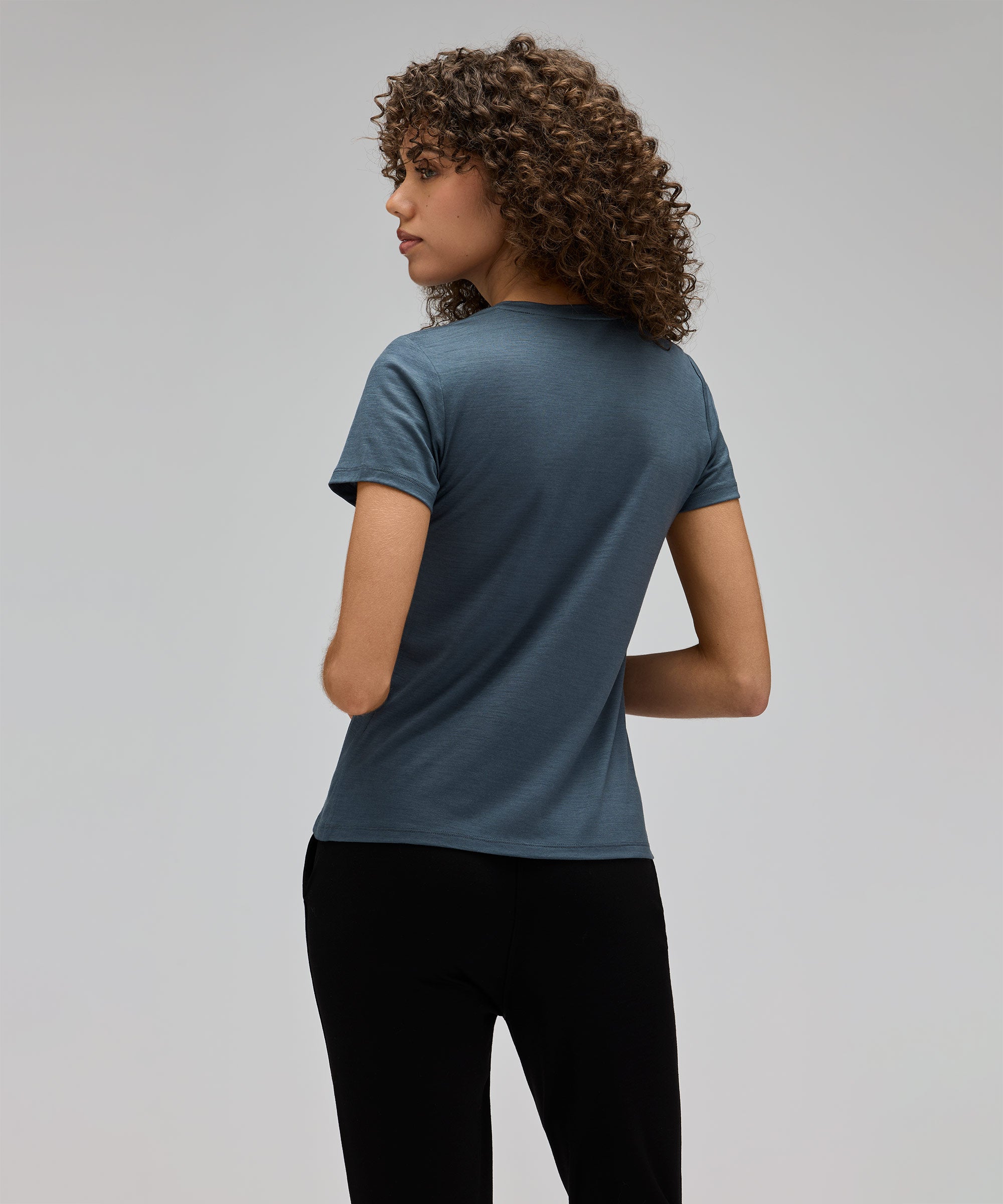 Women's Ultralight Merino V-Neck T-Shirt、mySite、noshort