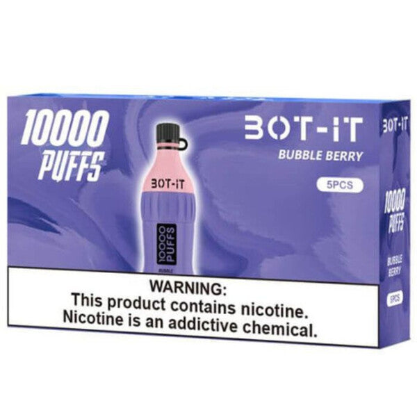 BOT-IT 10000 Puffs Vape 19mL 5 Pack、mySite、zt4zffjzw