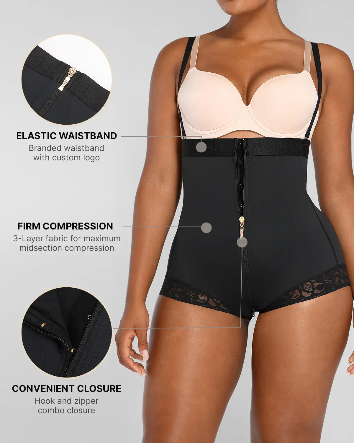 AirSlim® Butt-Lifting Open Bust Panty、mySite、bengalsvssteelers