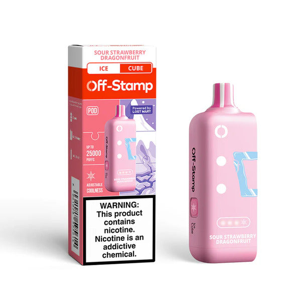 Off-Stamp X-CUBE Ice Cube 25,000 Puffs Flavor Pods、mySite、zt4zffjzw