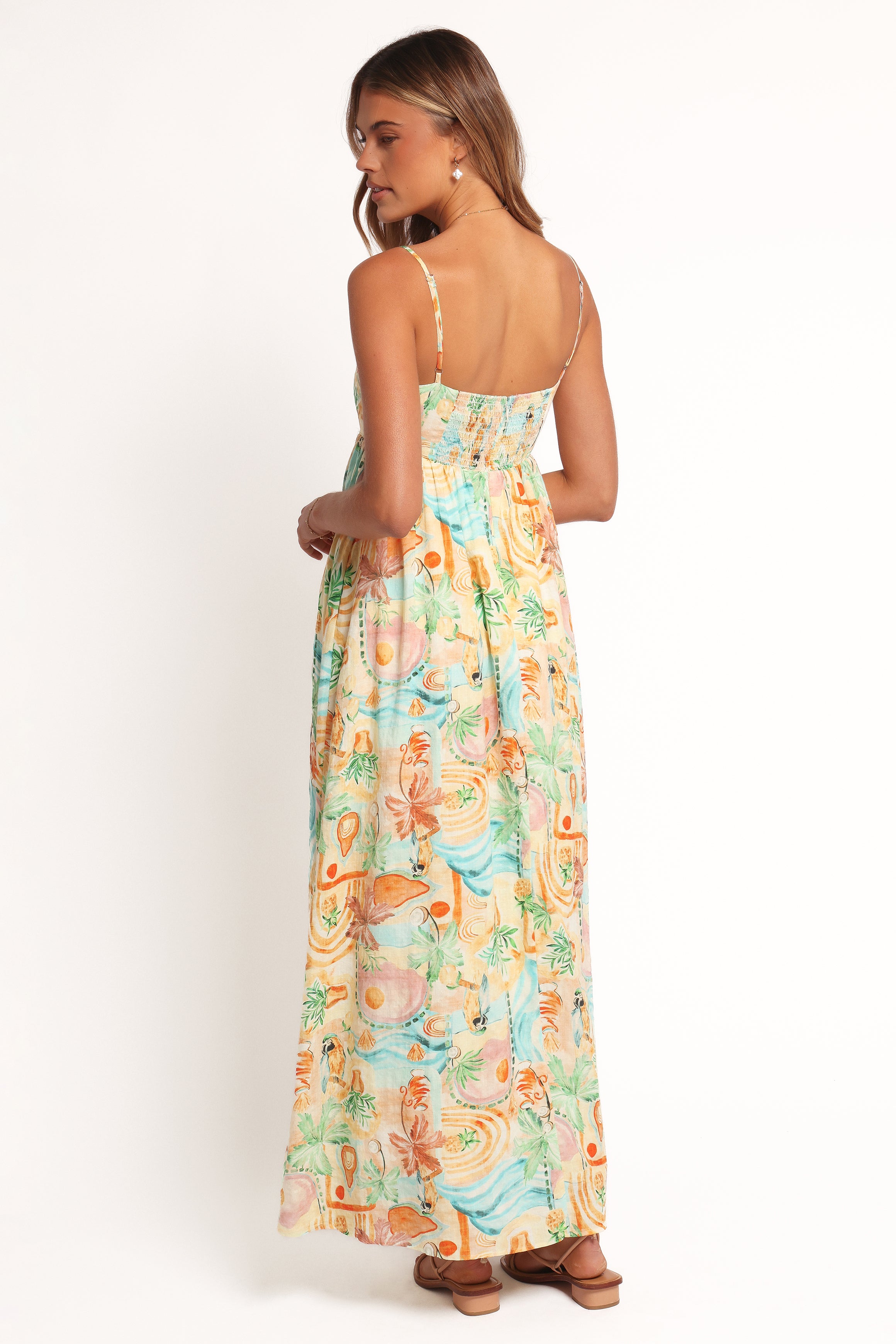  Odessa Maxi Dress - Golden Palm、mySite、sugarbowlscore