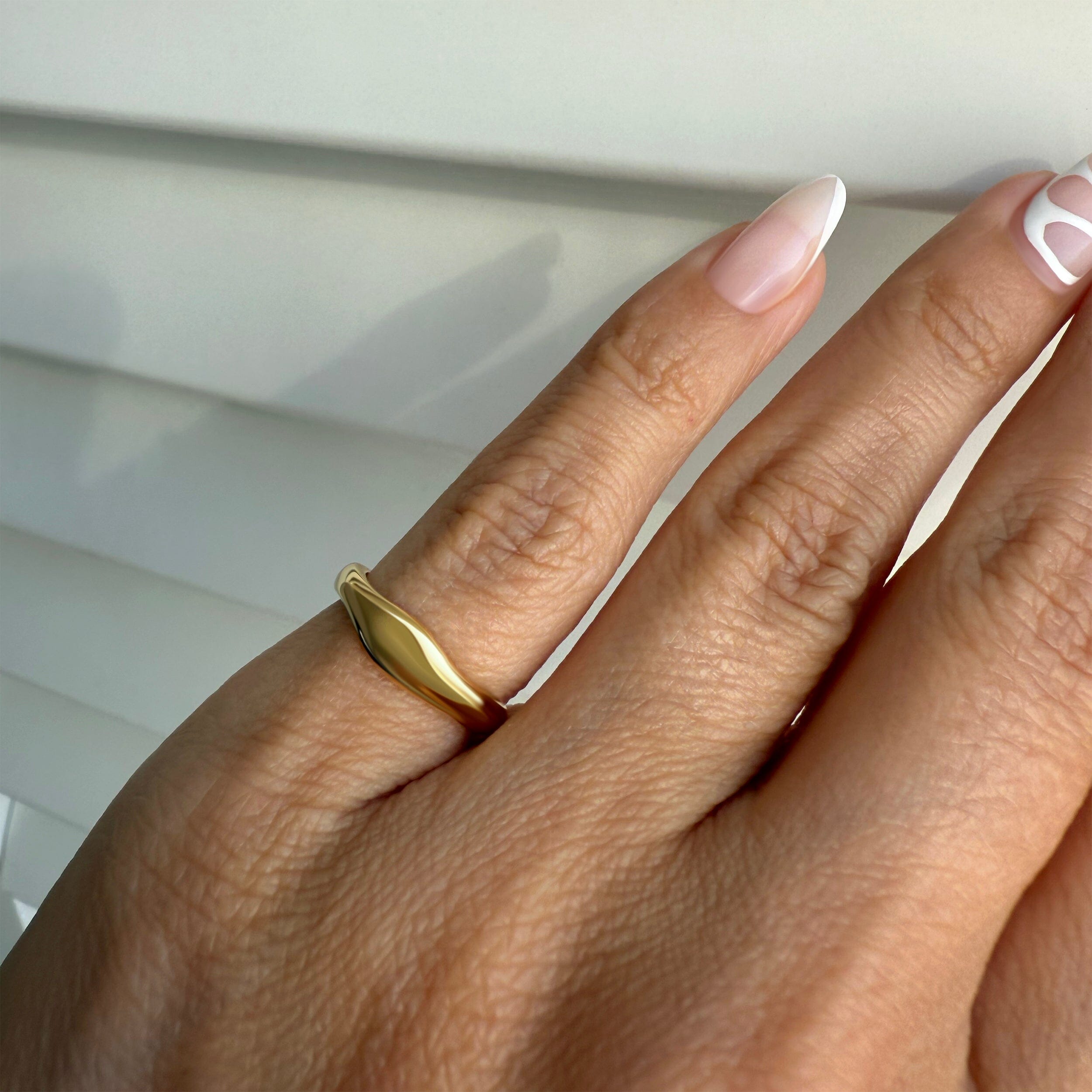 Pinky Ring - Signet Onde、mySite、hinf8tx79