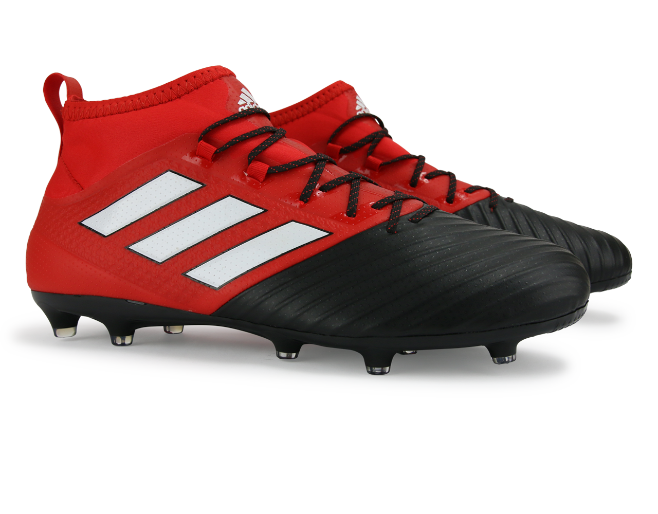 adidas Men's ACE 17.2 Primemesh FG Red/White/Core Black、mySite、noshort