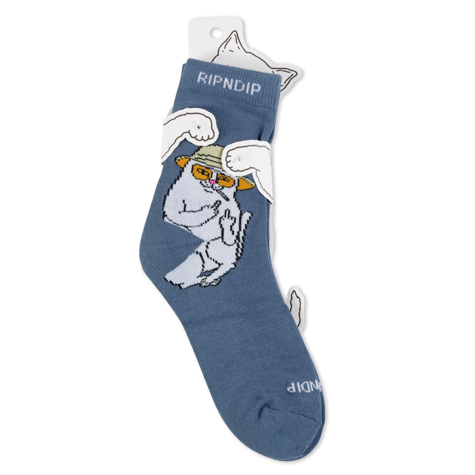  Nermal S Thompson Mid Socks (Dark Slate)、mySite、merchandisen