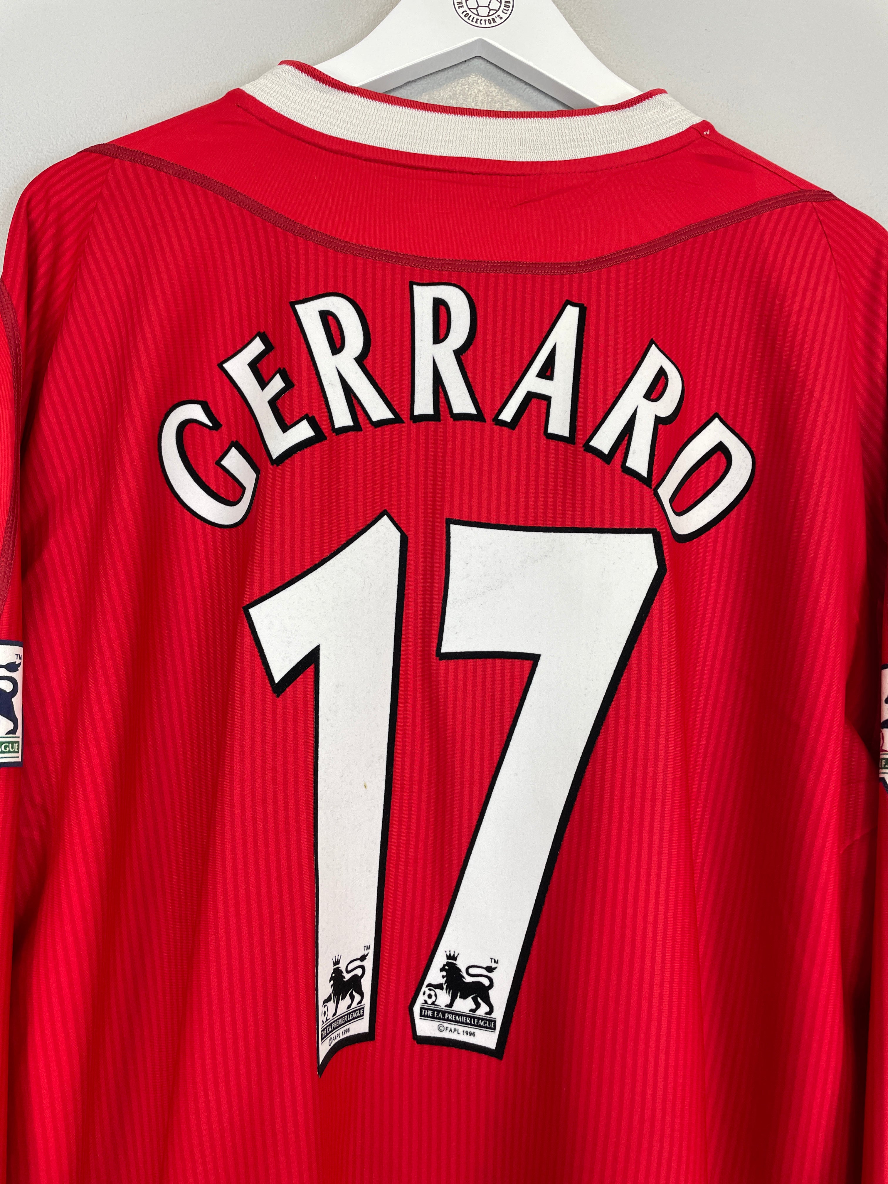 2002/04 LIVERPOOL GERRARD #17 L/S HOME SHIRT (XL) REEBOK、mySite、sh2002/04 LIVERPOOL GERRARD #17 L/S HOME SHIRT (XL) REEBOK、mySite、glenpowelloop_name