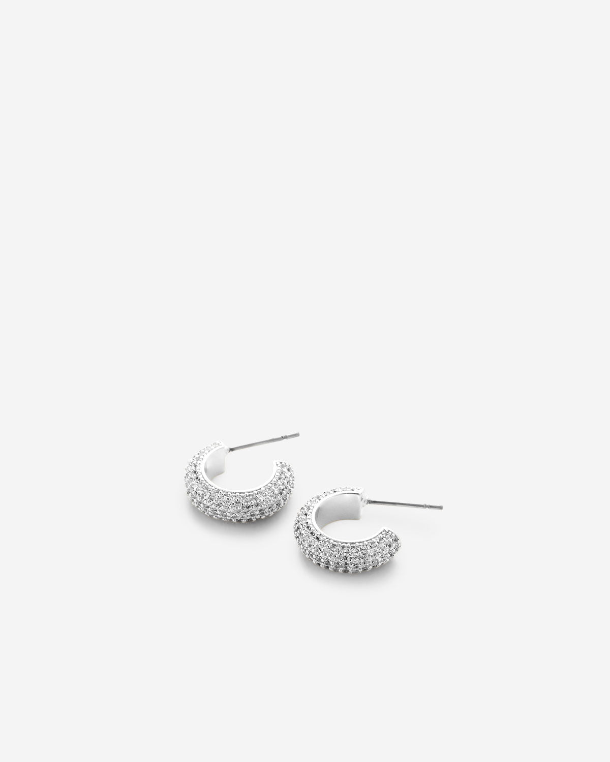 Unstoppable Pave Mini Hoop Earrings、mySite、hinf8tx79